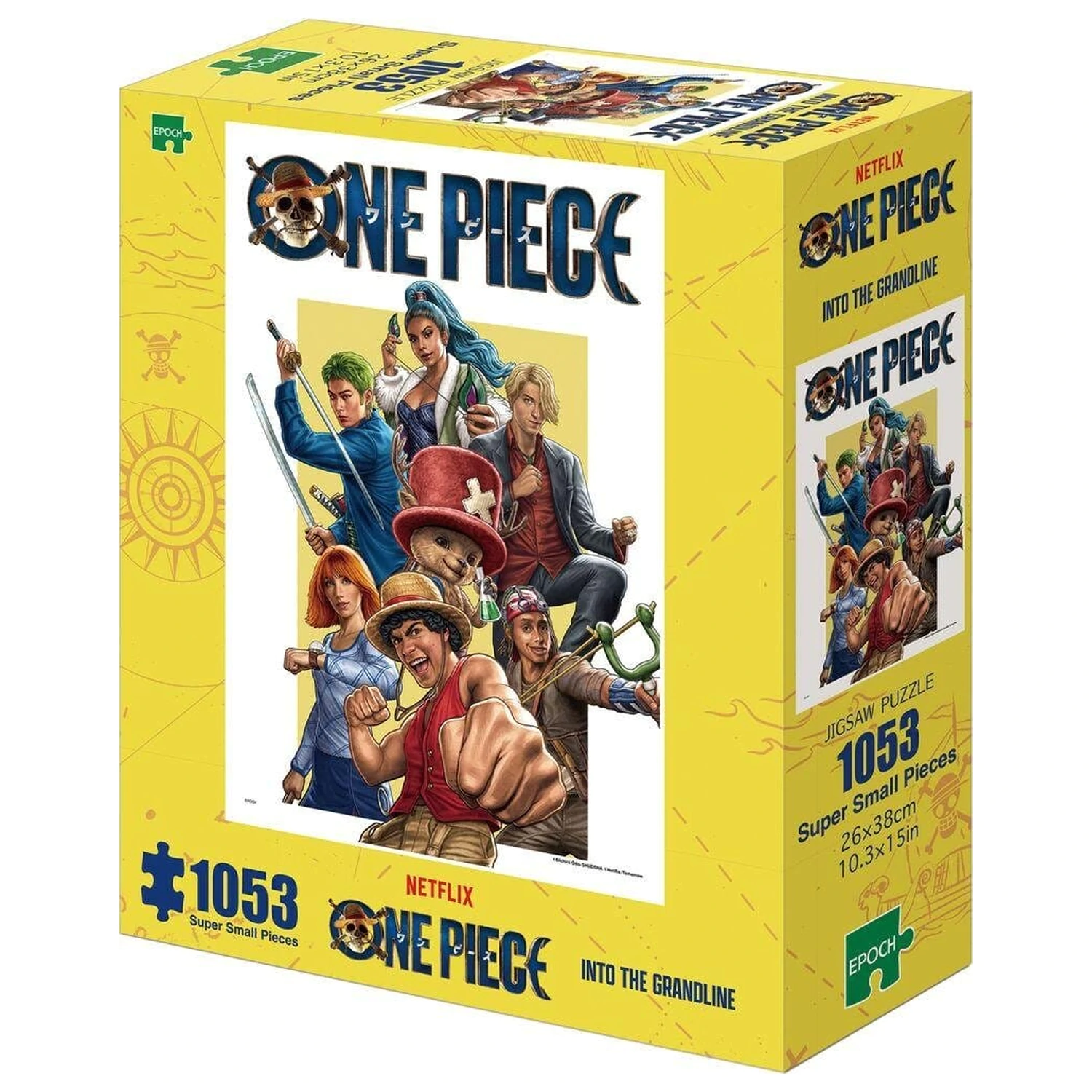One Piece 1000-dielne puzzle Into the Grandline produktová fotografia