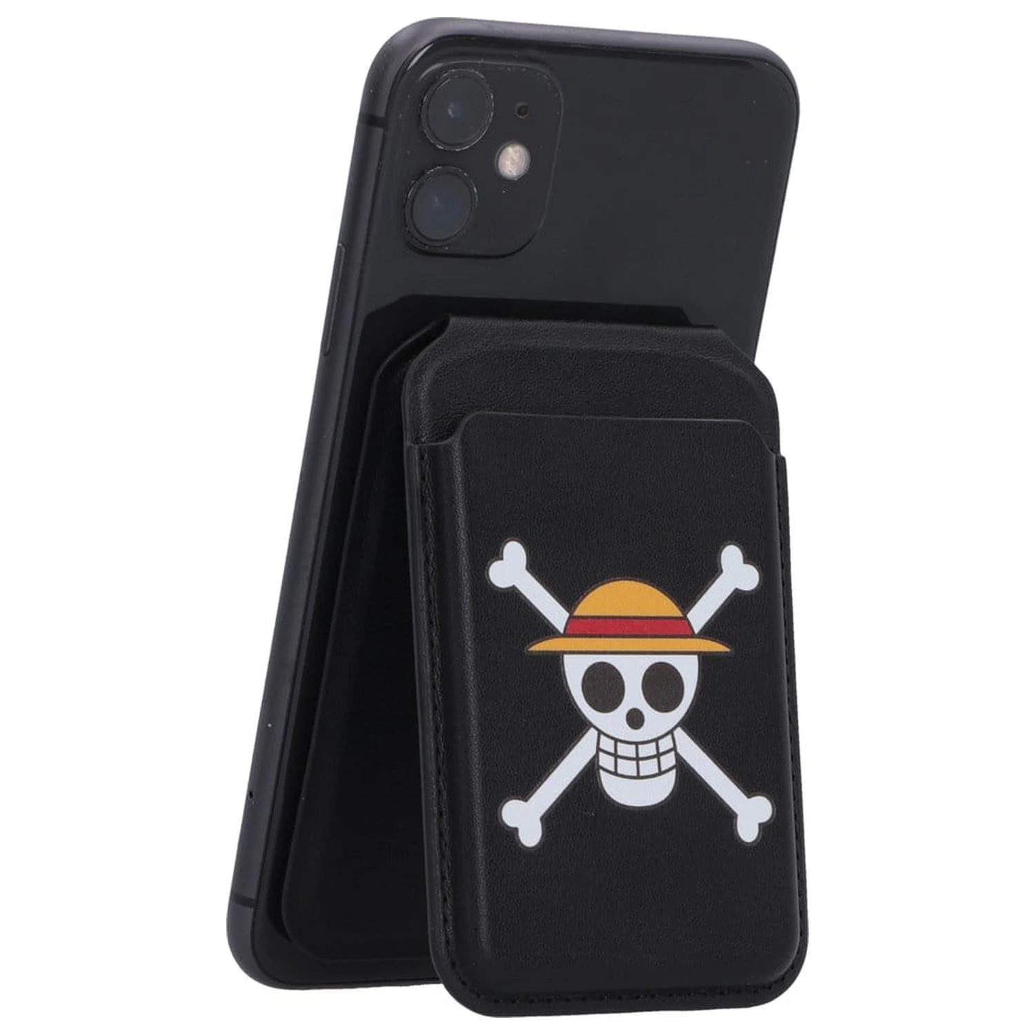 One Piece držiak na karty Luffy Jolly Roger čierny 10 cm produktová fotografia