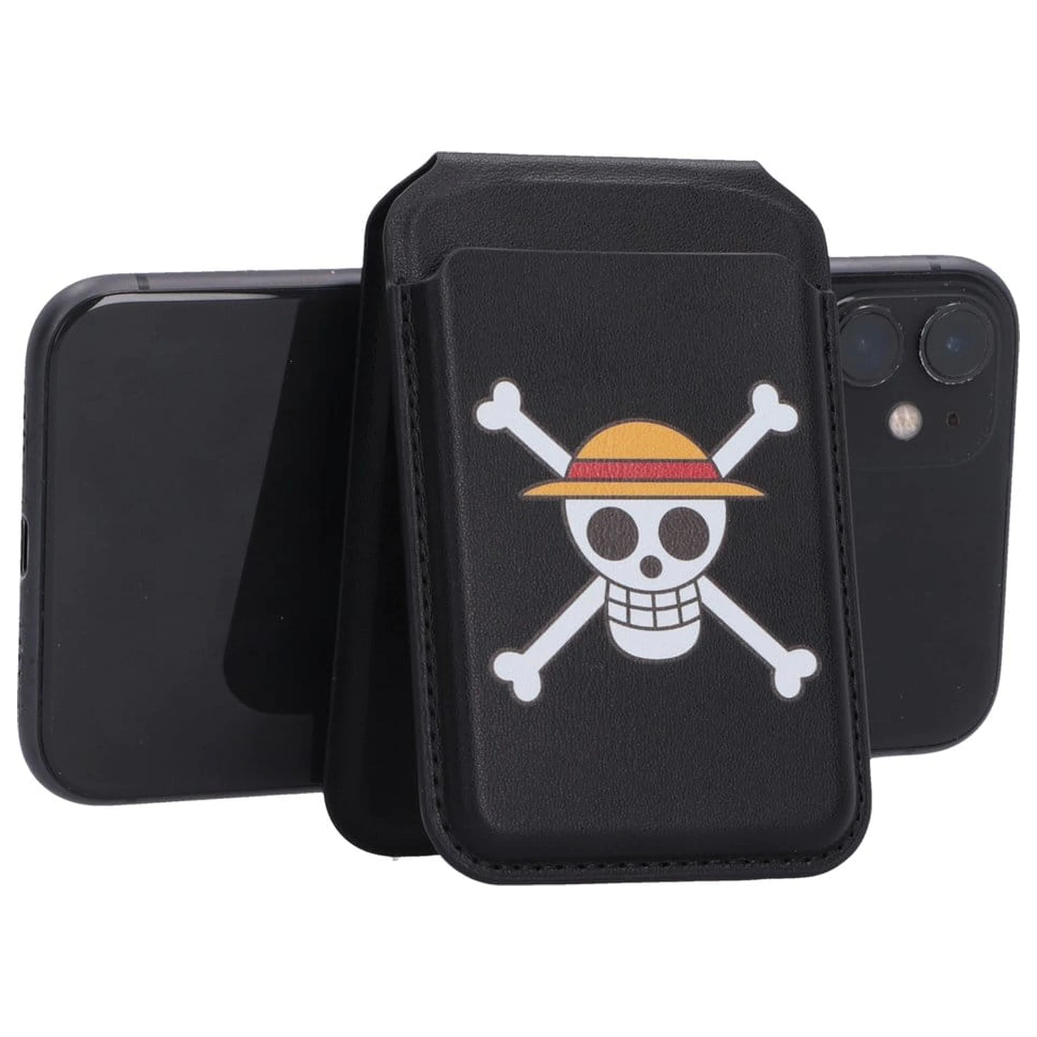 One Piece držiak na karty Luffy Jolly Roger čierny 10 cm produktová fotografia
