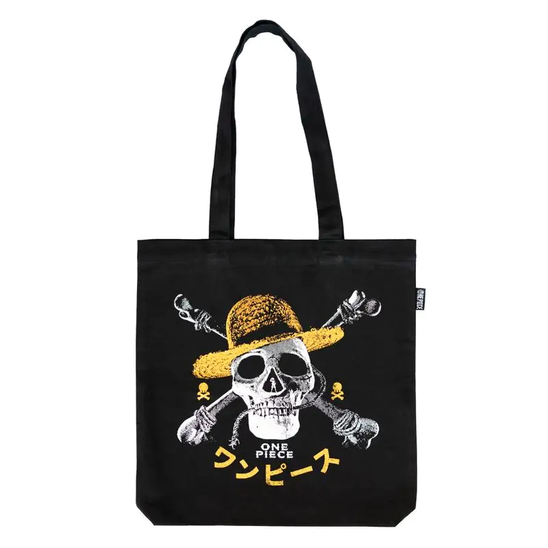 Taška na nákupy s motívom One Piece Jolly Roger termékfotó