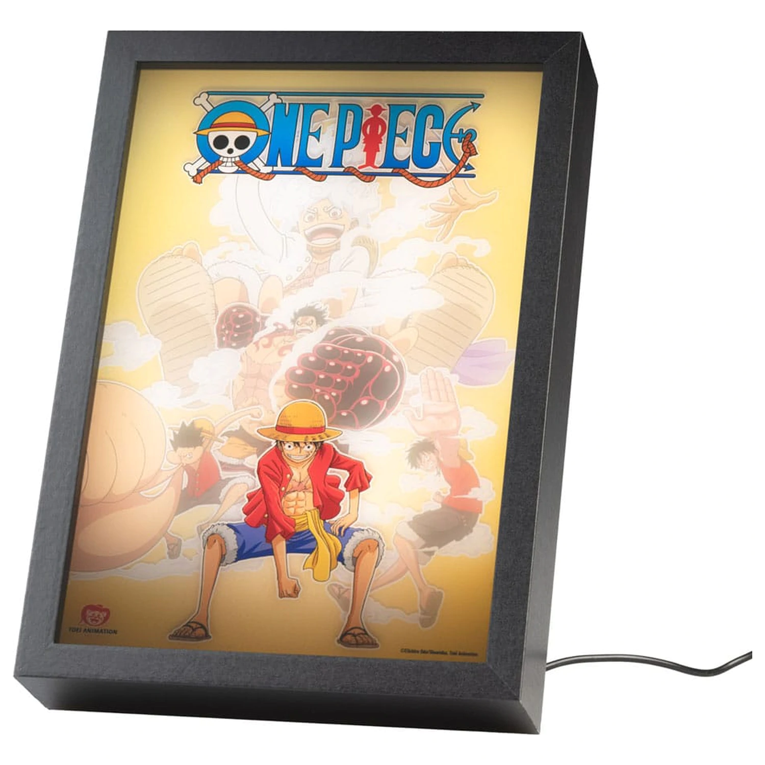 One Piece zarámovaná LED potlač produktová fotografia