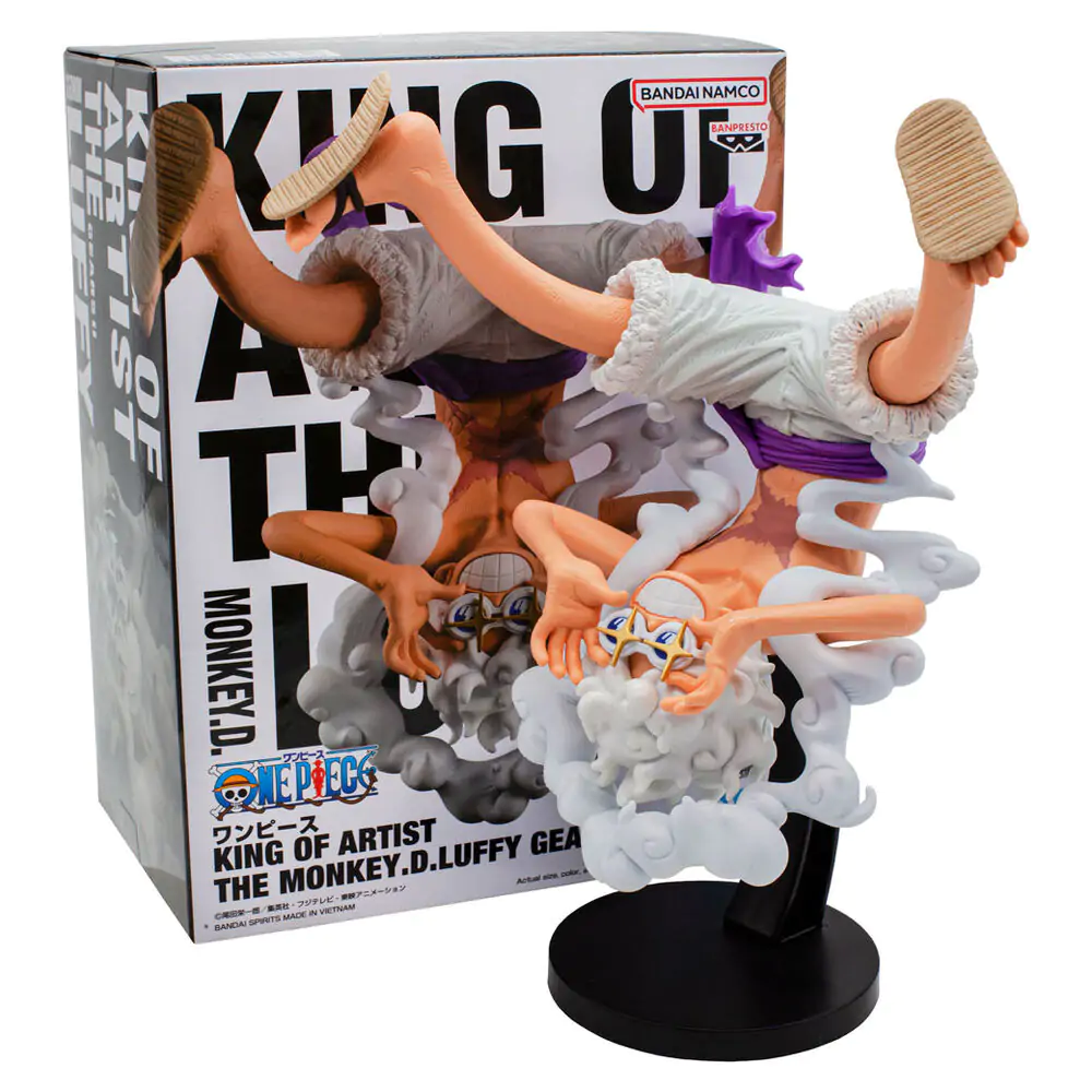 One Piece King of Artist Monkey D Luffy Gear5 figúrka 15 cm produktová fotografia