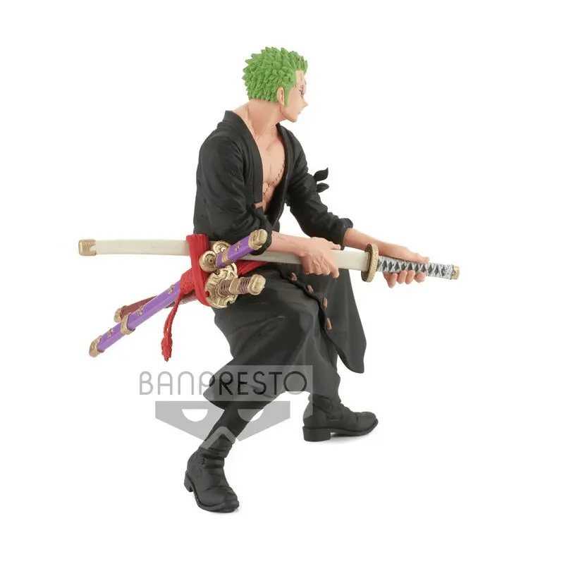 One Piece King of Artist Roronoa Zoro Wanokuni figúrka 18cm produktová fotografia