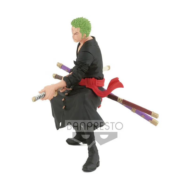 One Piece King of Artist Roronoa Zoro Wanokuni figúrka 18cm produktová fotografia