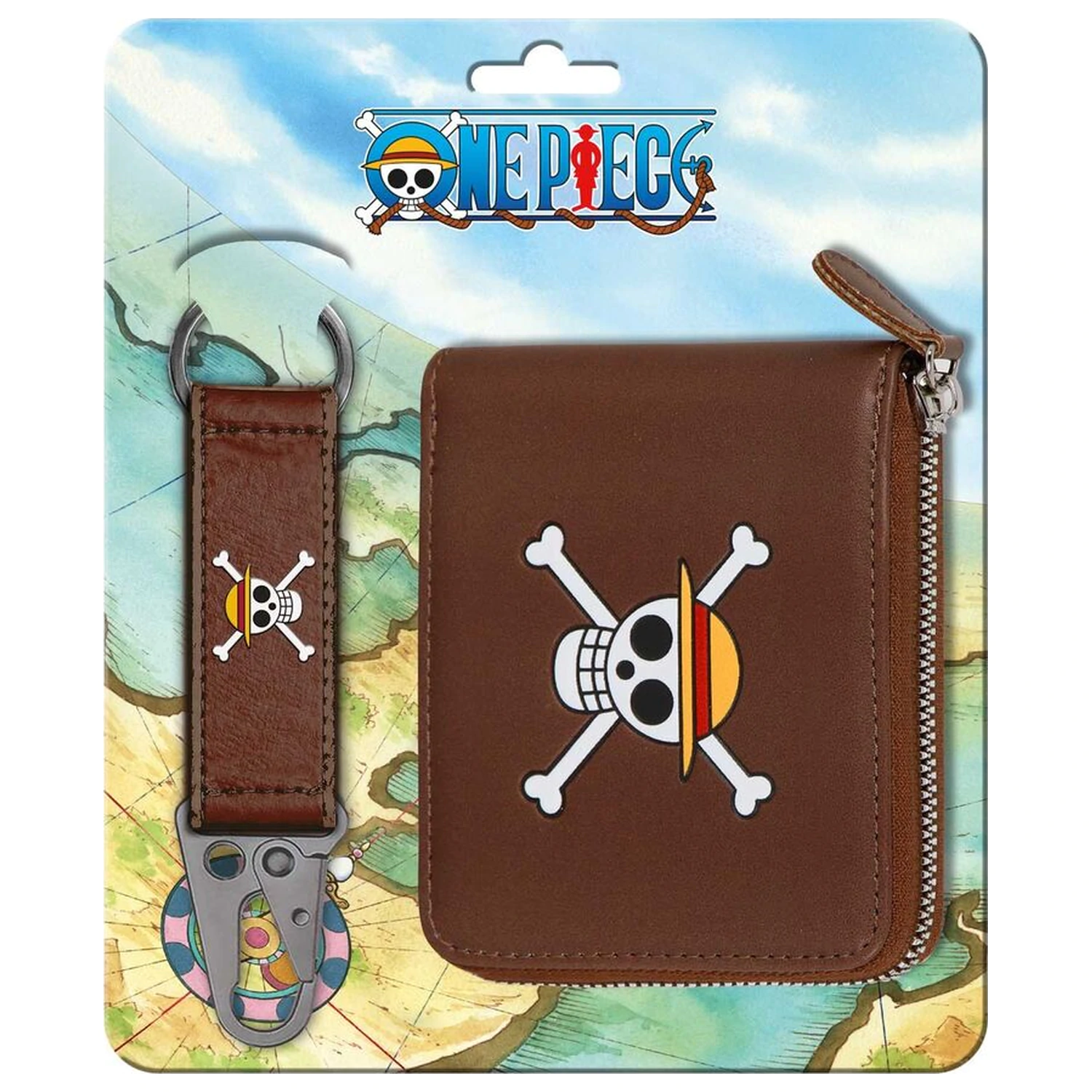 One Piece kľúčenka + súprava peňaženky produktová fotografia