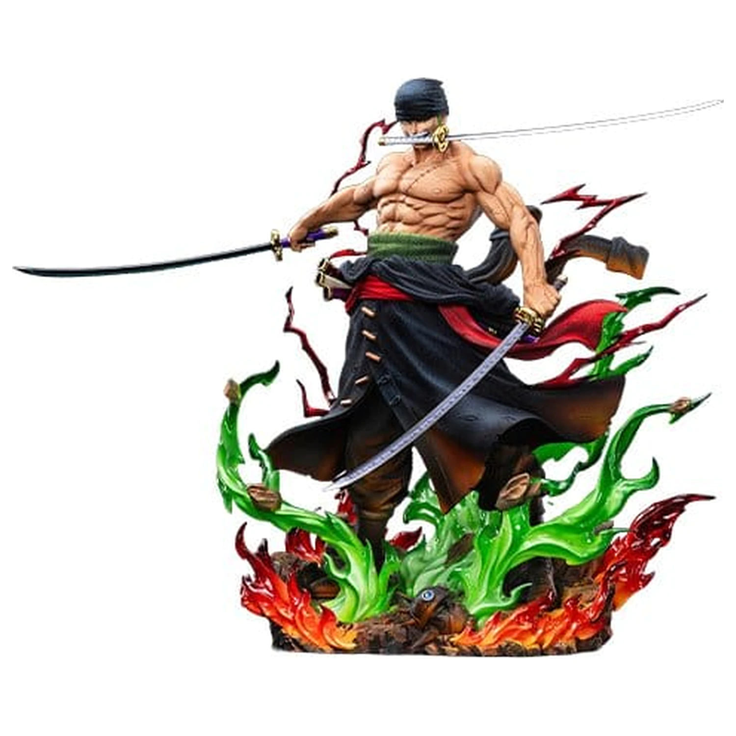 One Piece Legendary Straw Hat Crew Series Socha Roronoa Zoro (Premium Version) 34 cm produktová fotografia