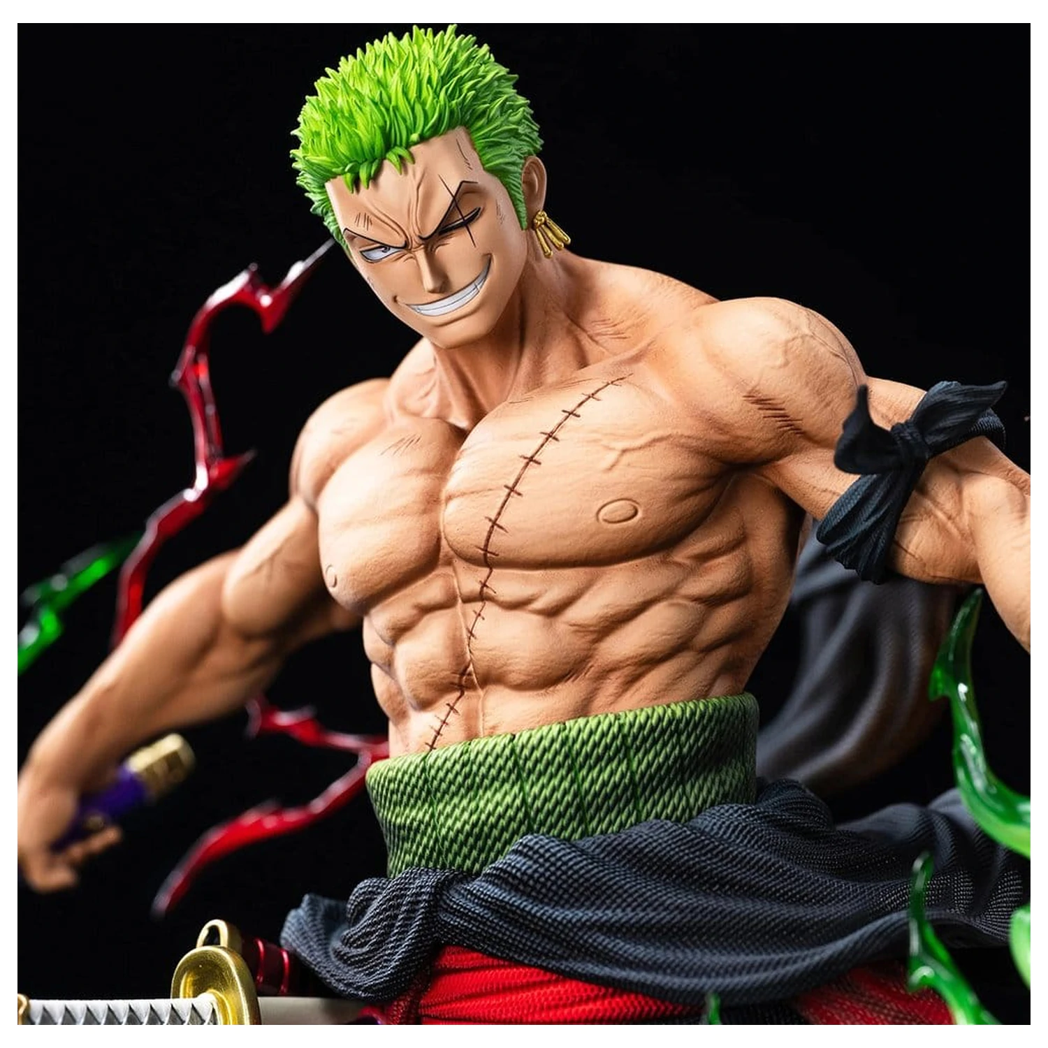 One Piece Legendary Straw Hat Crew Series Socha Roronoa Zoro (Premium Version) 34 cm produktová fotografia