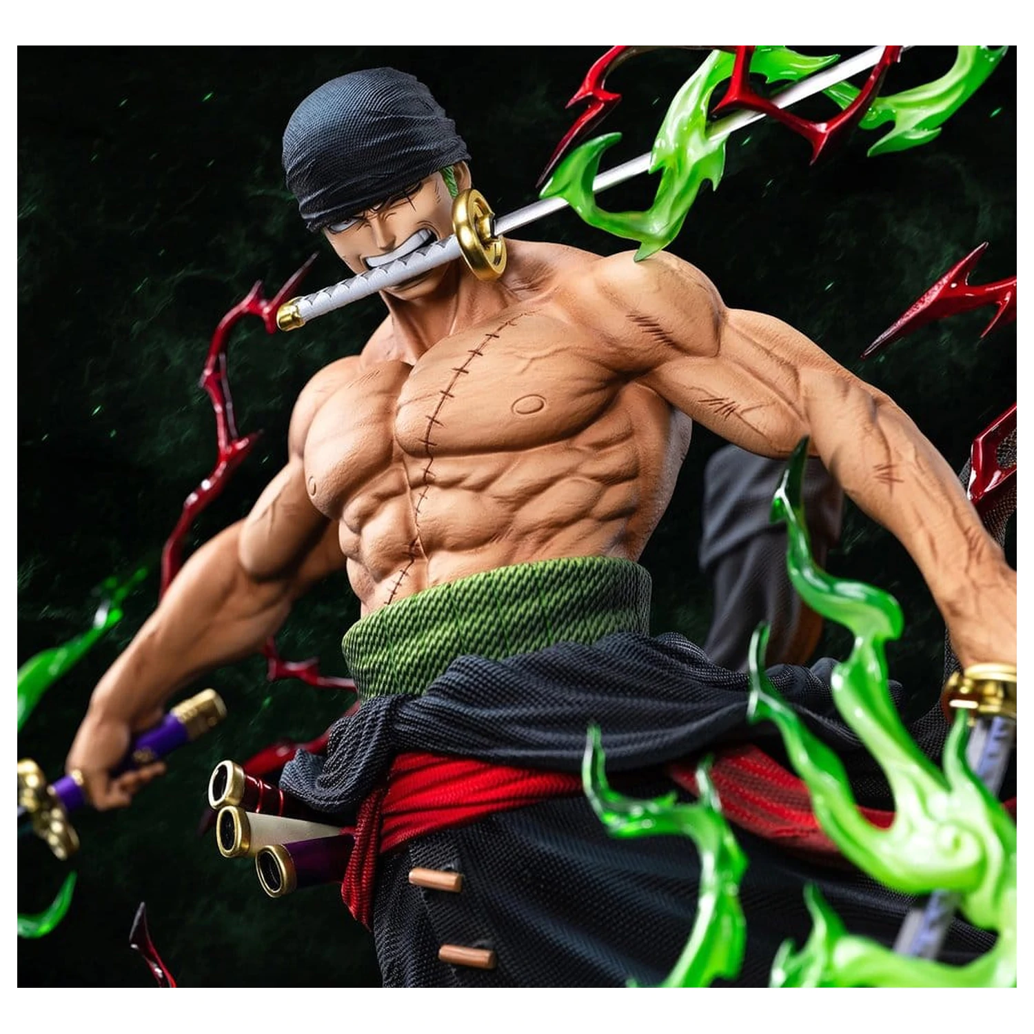 One Piece Legendary Straw Hat Crew Series Socha Roronoa Zoro (Premium Version) 34 cm produktová fotografia
