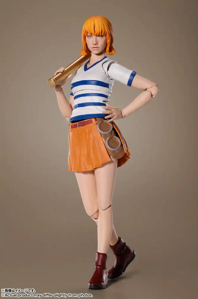 One Piece Live Action S.H. Figuarts Akčná figúrka Nami 15 cm termékfotó