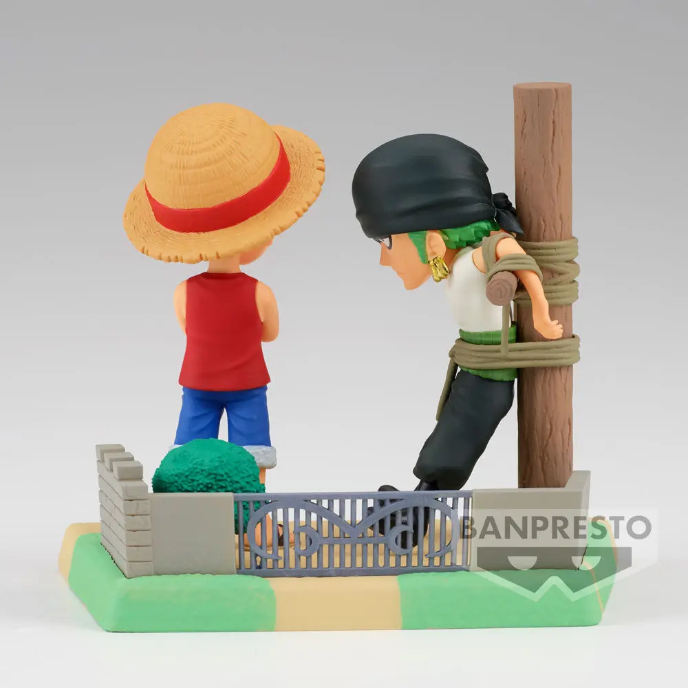 One Piece Log Stories figurka Monkey D Luffy & Roronoa Zoro 7 cm termékfotó