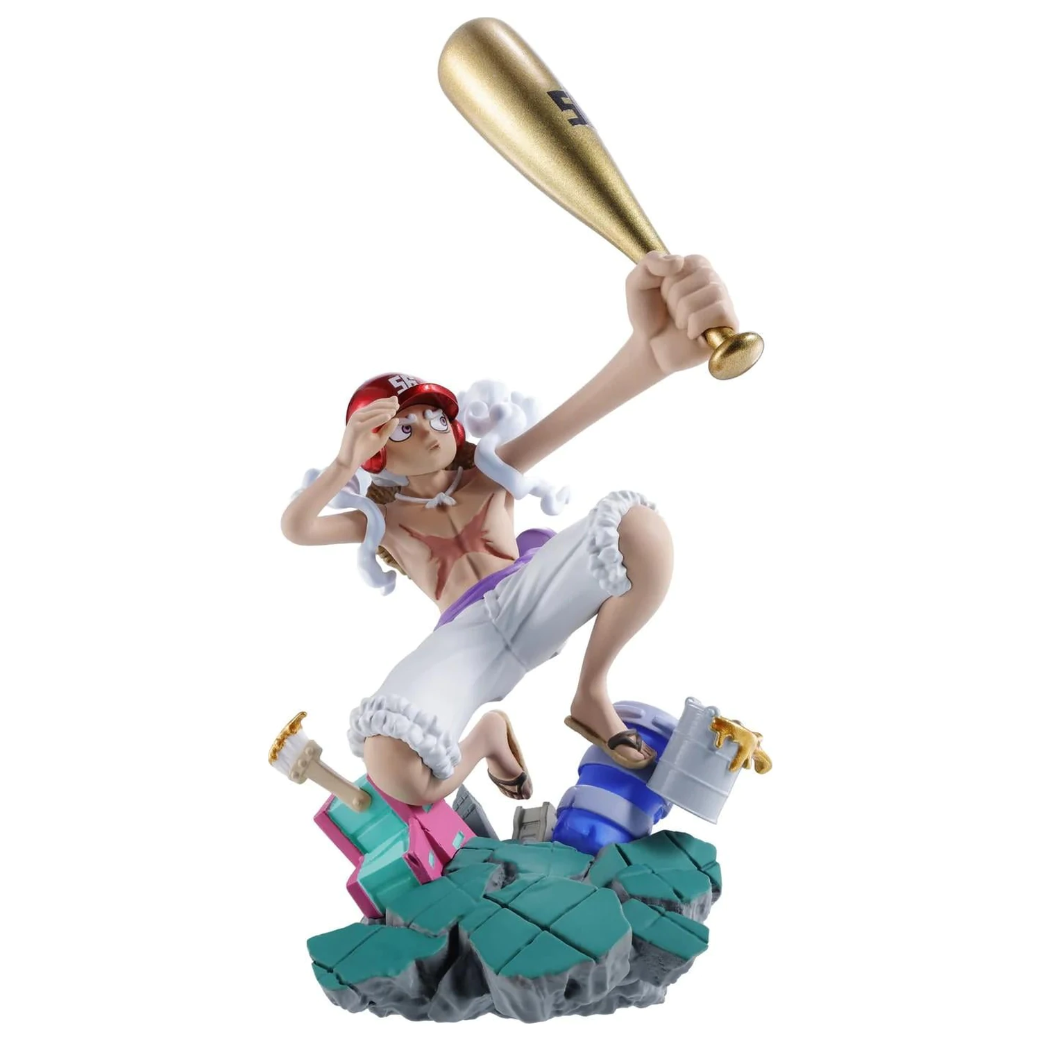 One Piece Logbox Re Birth Egghead sada 4 sošiek Petitrama 9cm produktová fotografia