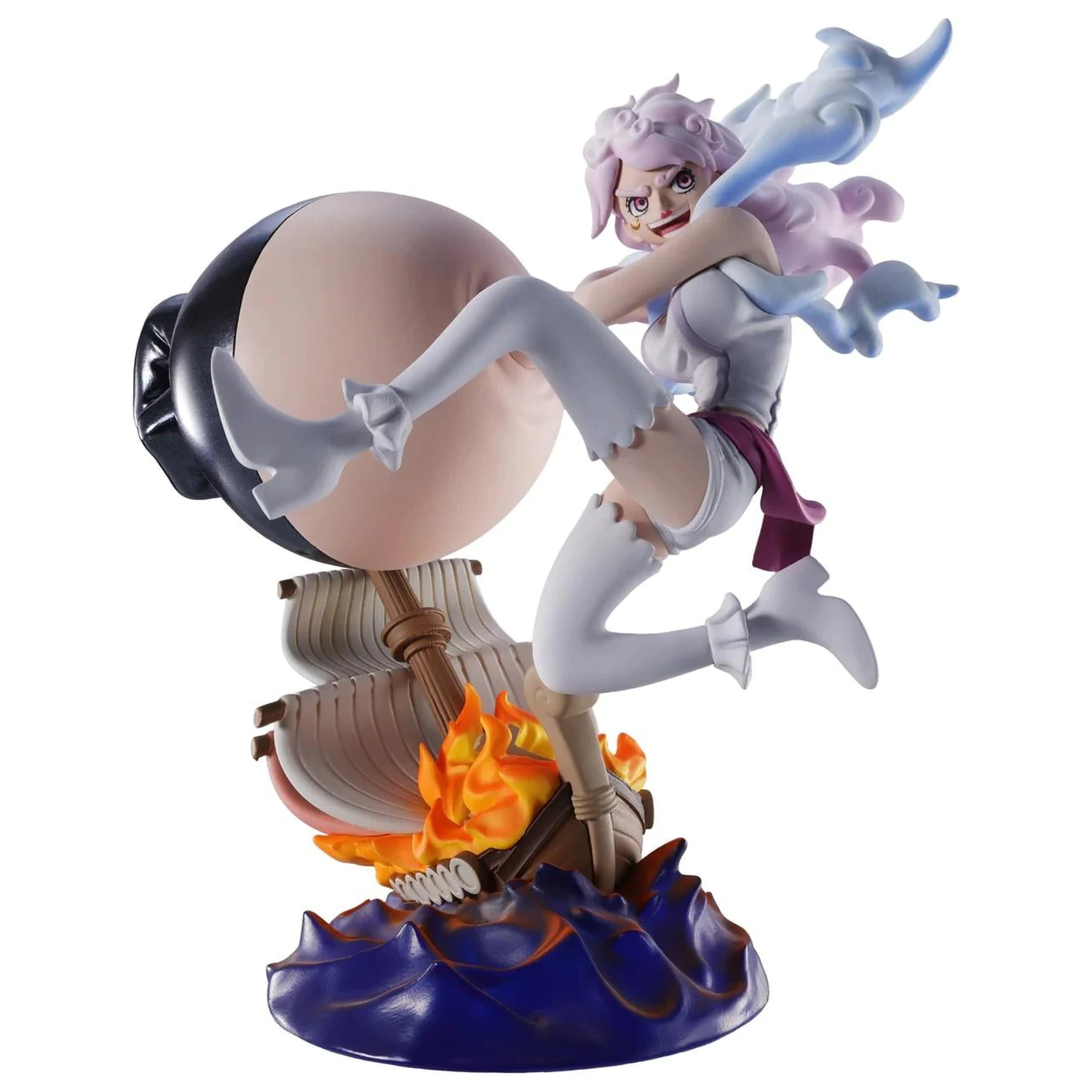 One Piece Logbox Re Birth Egghead sada 4 sošiek Petitrama 9cm produktová fotografia