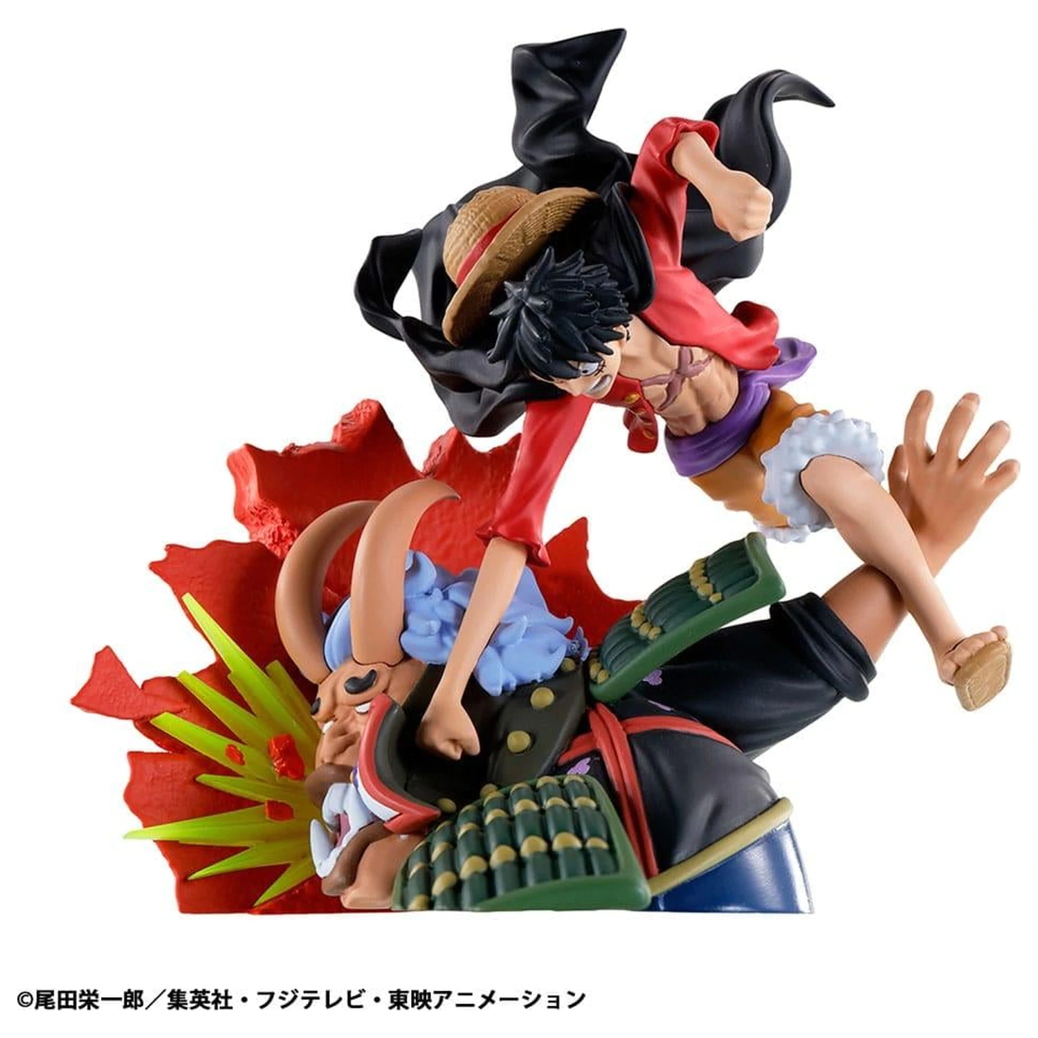 One Piece Logbox Re Birth Wano Kuni 4 Súprava sôch Petitrama 9 cm produktová fotografia