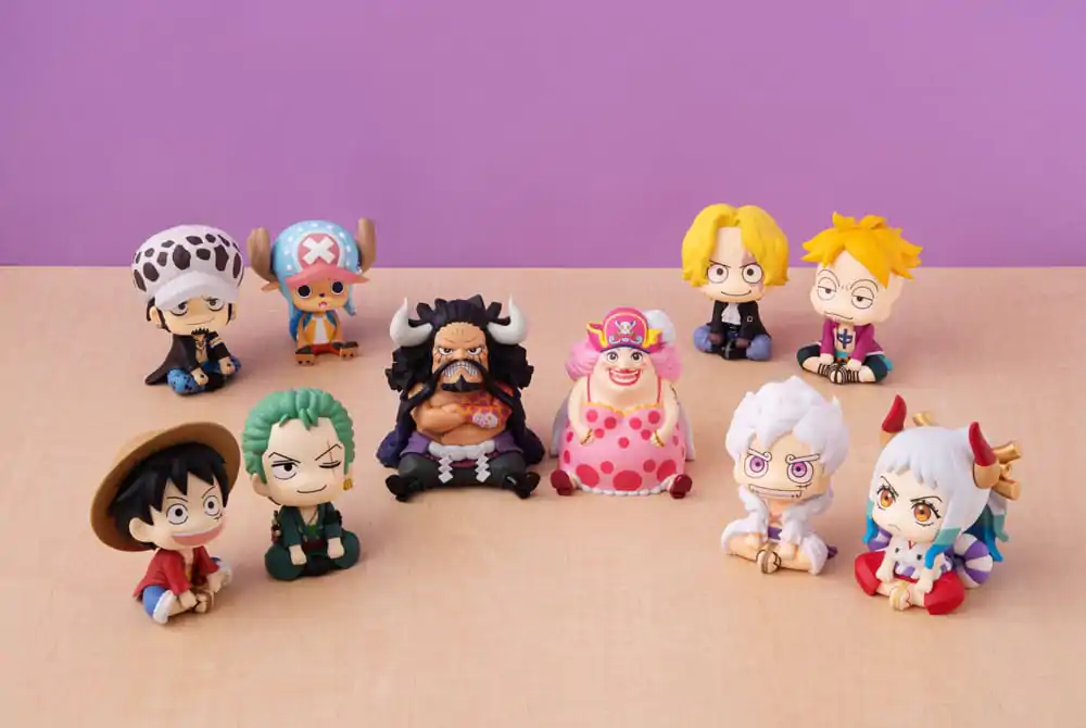 One Piece Look Up PVC soška Kaido the Beast & Big Mom 11 cm (s tekvicou a Semlou) produktová fotografia