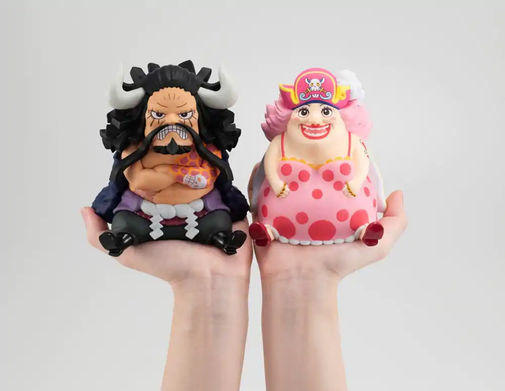 One Piece Look Up PVC soška Kaido the Beast & Big Mom 11 cm (s tekvicou a Semlou) produktová fotografia