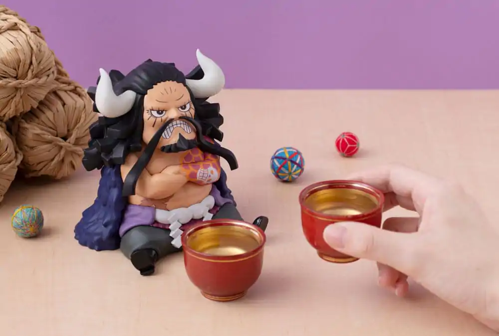 One Piece Look Up PVC soška Kaido the Beast & Big Mom 11 cm (s tekvicou a Semlou) produktová fotografia