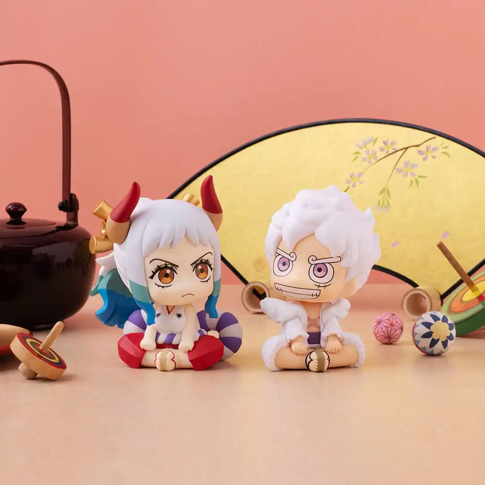 One Piece Look Up PVC Soška Monkey D. Luffy Gear Fifth & Yamato 11 cm (s darčekom) produktová fotografia