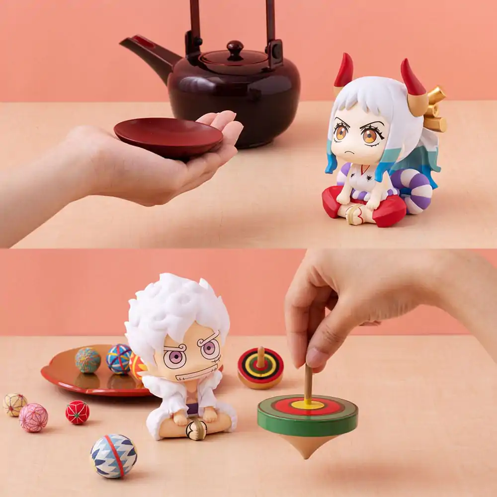 One Piece Look Up PVC Soška Monkey D. Luffy Gear Fifth & Yamato 11 cm (s darčekom) produktová fotografia