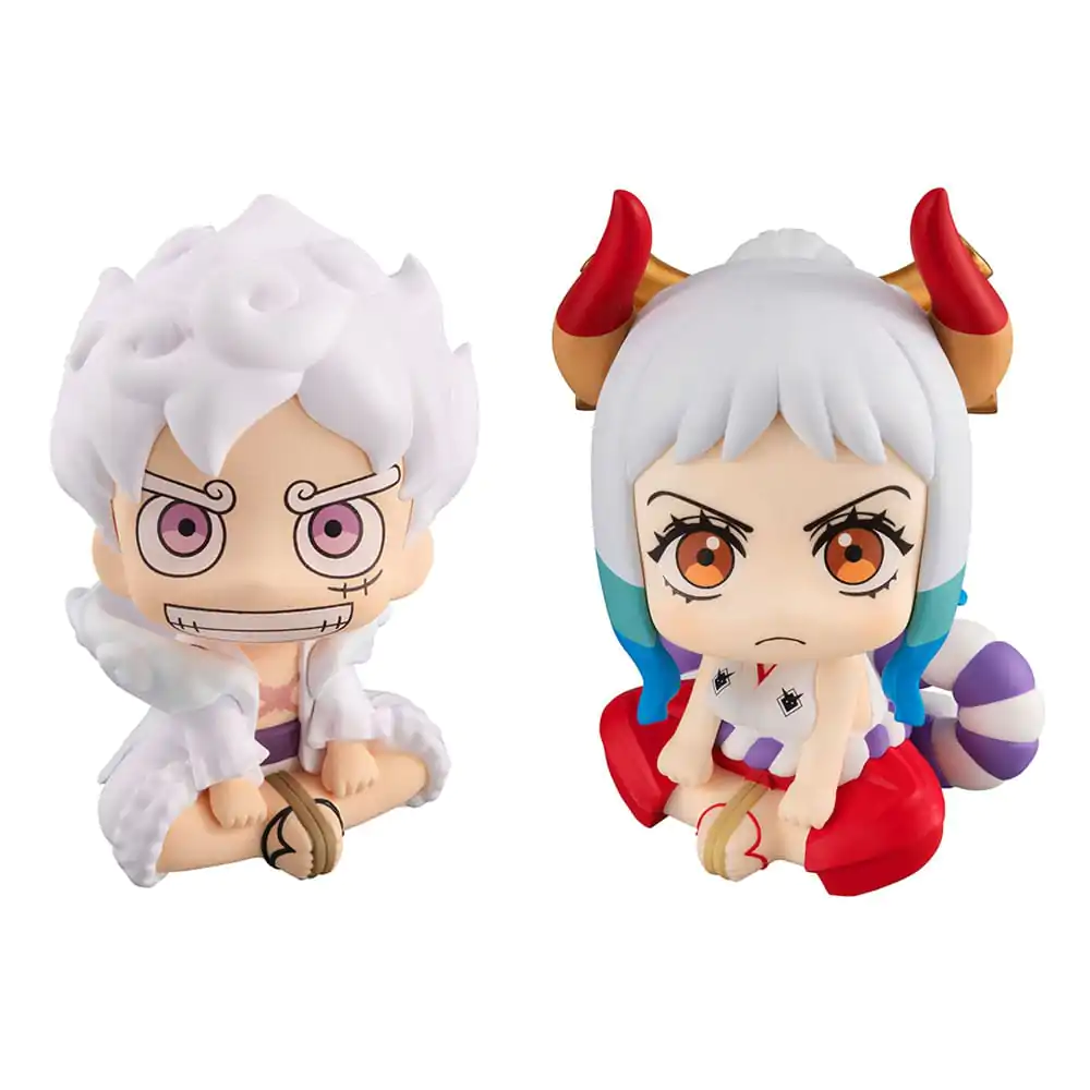 One Piece Look Up PVC Soška Monkey D. Luffy Gear Fifth & Yamato 11 cm (s darčekom) produktová fotografia