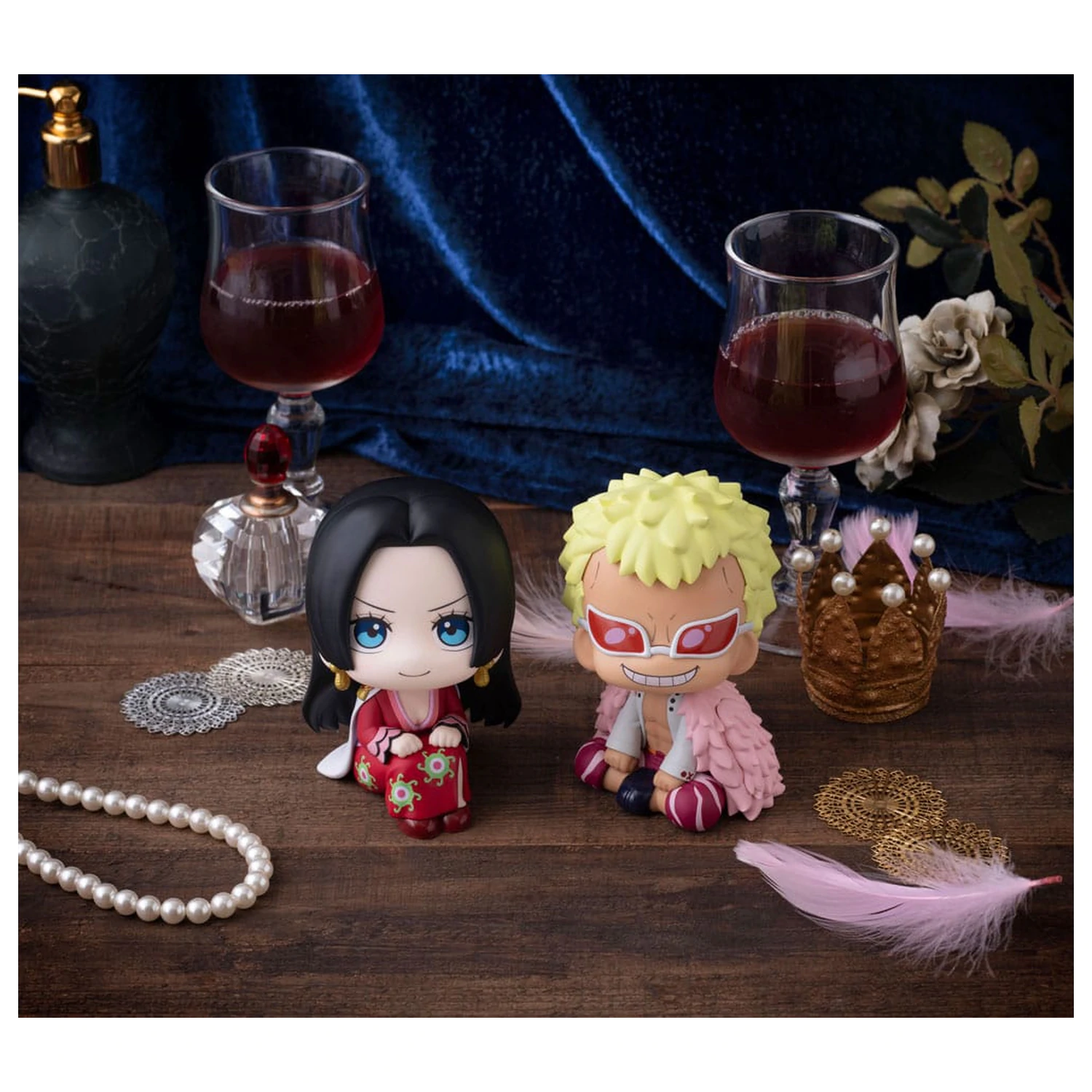 One Piece Look Up PVC Socha Boa Hancock & Donquixote Doflamingo Set (s darčekom) 11 cm produktová fotografia