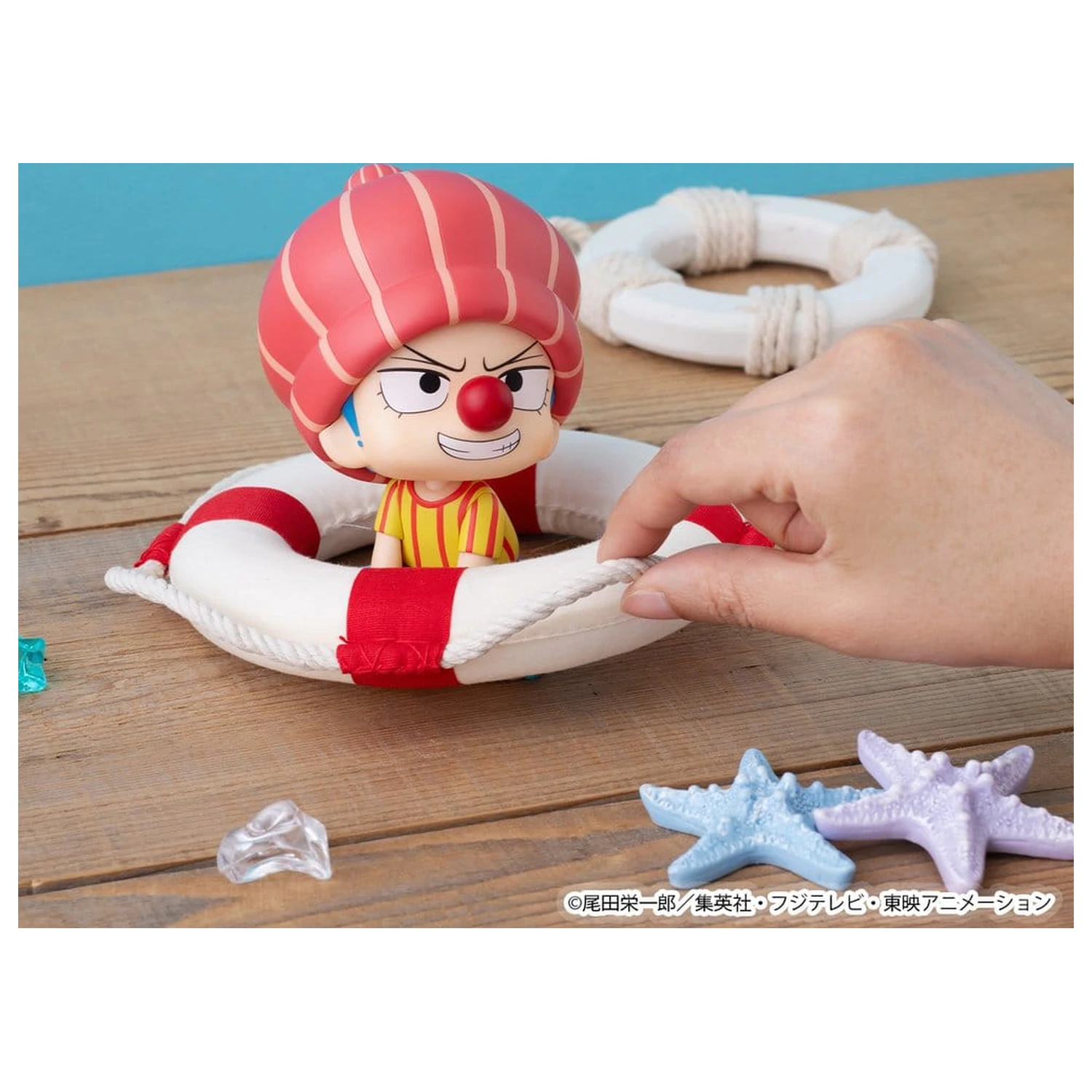 One Piece Look Up PVC figúrky, balenie po 2 kusoch Shanks & Buggy Childhood Ver. 11 cm (s darčekom) produktová fotografia