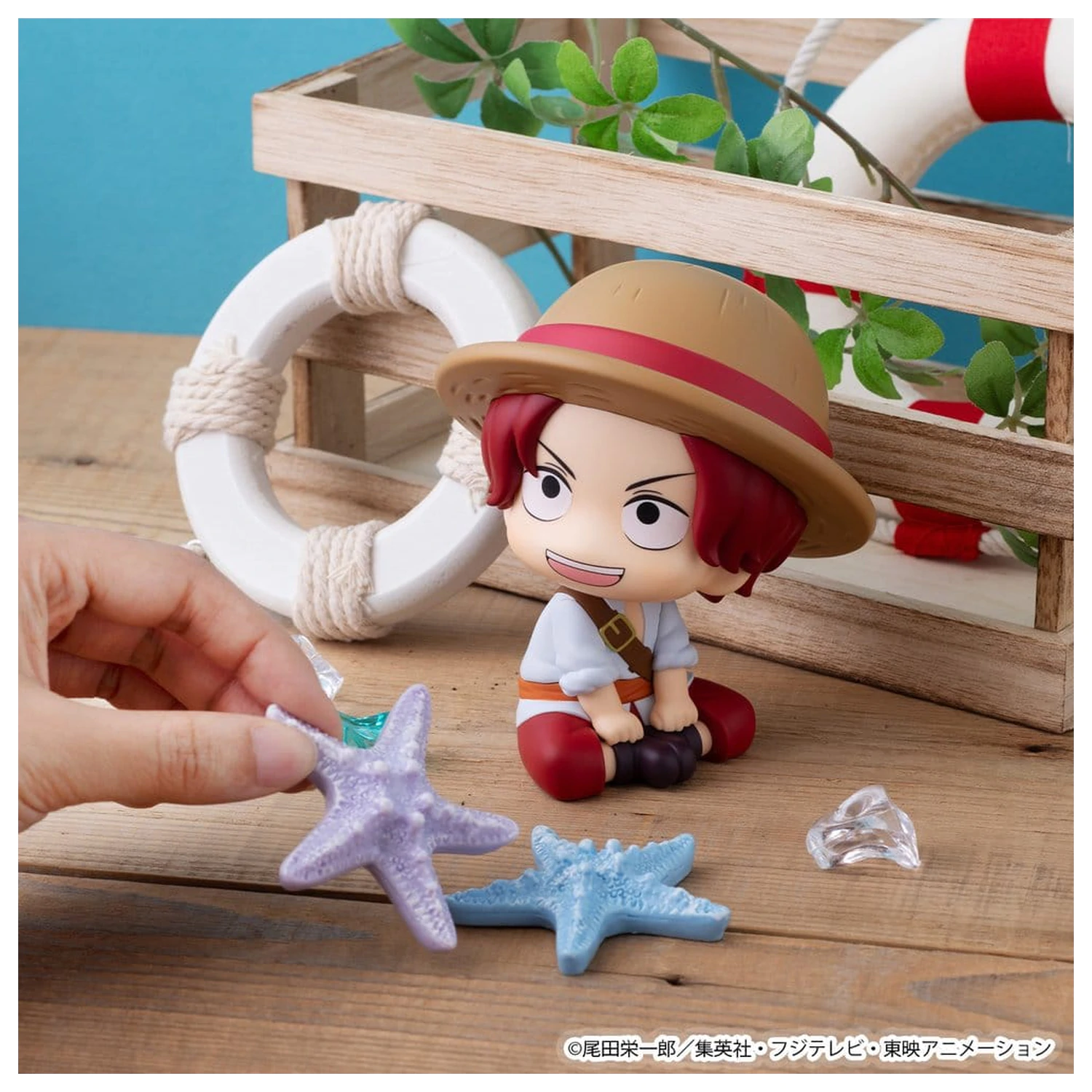 One Piece Look Up PVC figúrky, balenie po 2 kusoch Shanks & Buggy Childhood Ver. 11 cm (s darčekom) produktová fotografia