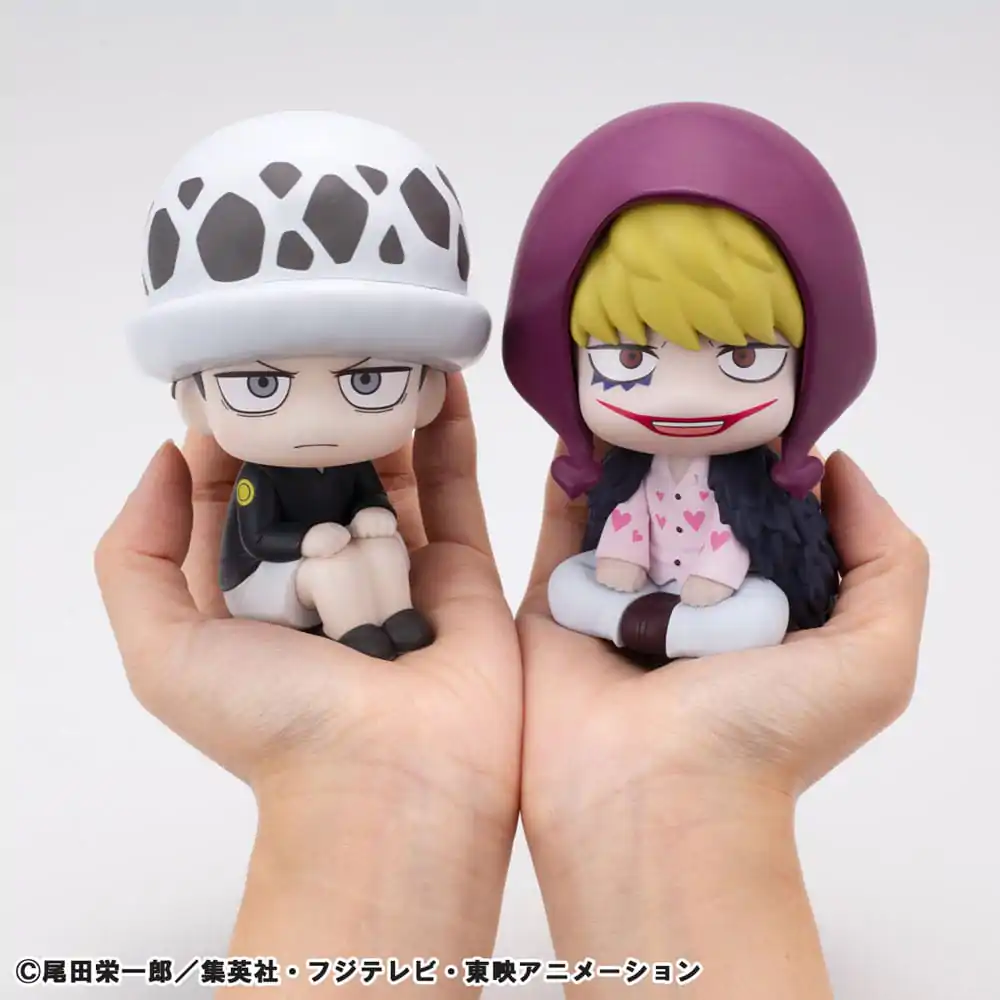One Piece Look Up PVC sošky Trafalgar Law Childhood Ver. & Corazon 11 cm (with gift) produktová fotografia