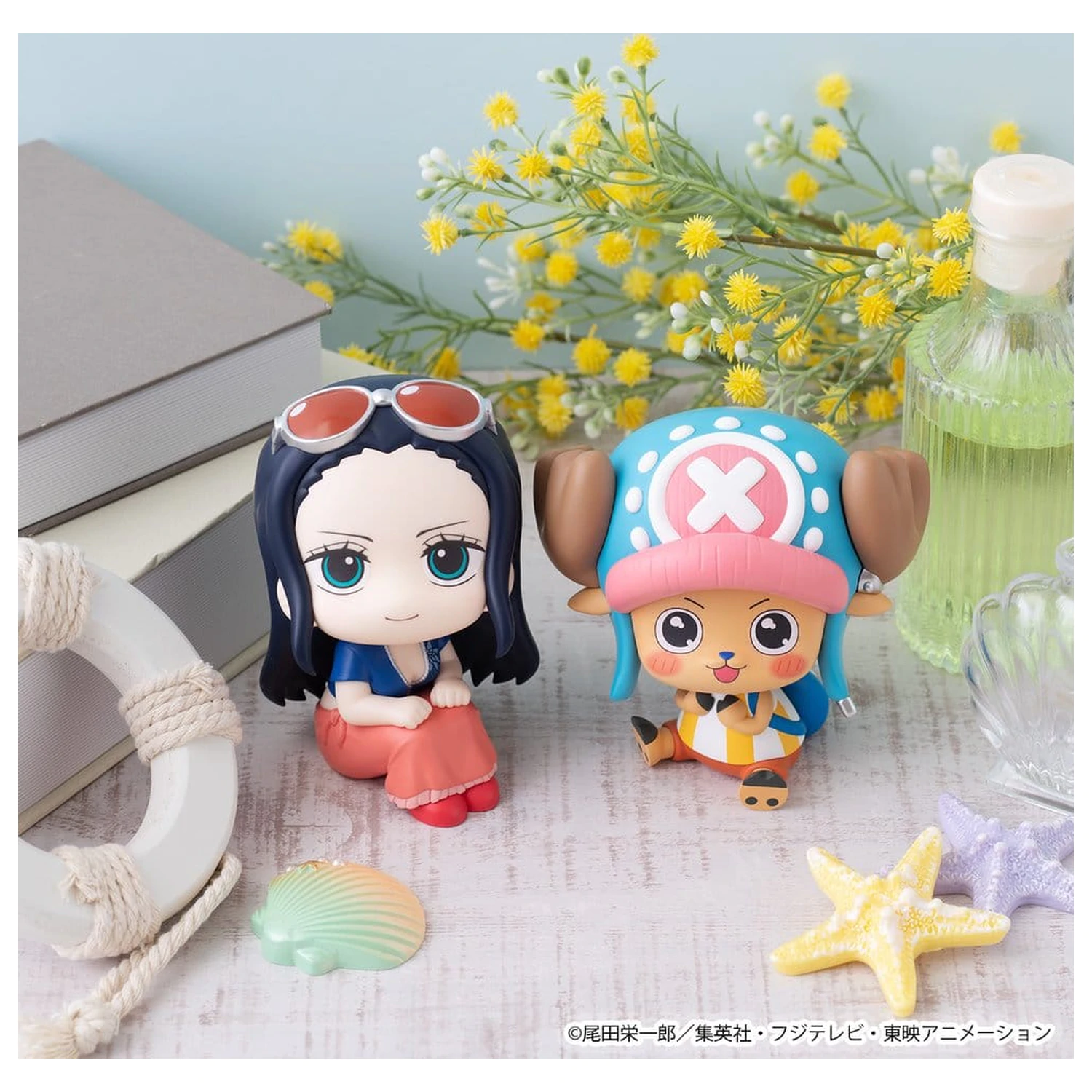 One Piece Lookup PVC figúrky balenie 2 kusy Nico Robin & Tony Tony Chopper Excited Ver. 11 cm (s darčekom) produktová fotografia