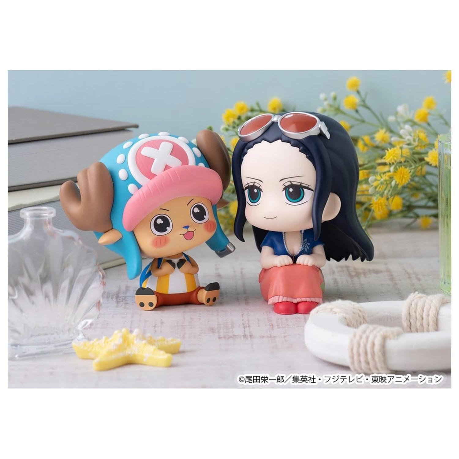 One Piece Lookup PVC figúrky balenie 2 kusy Nico Robin & Tony Tony Chopper Excited Ver. 11 cm (s darčekom) produktová fotografia