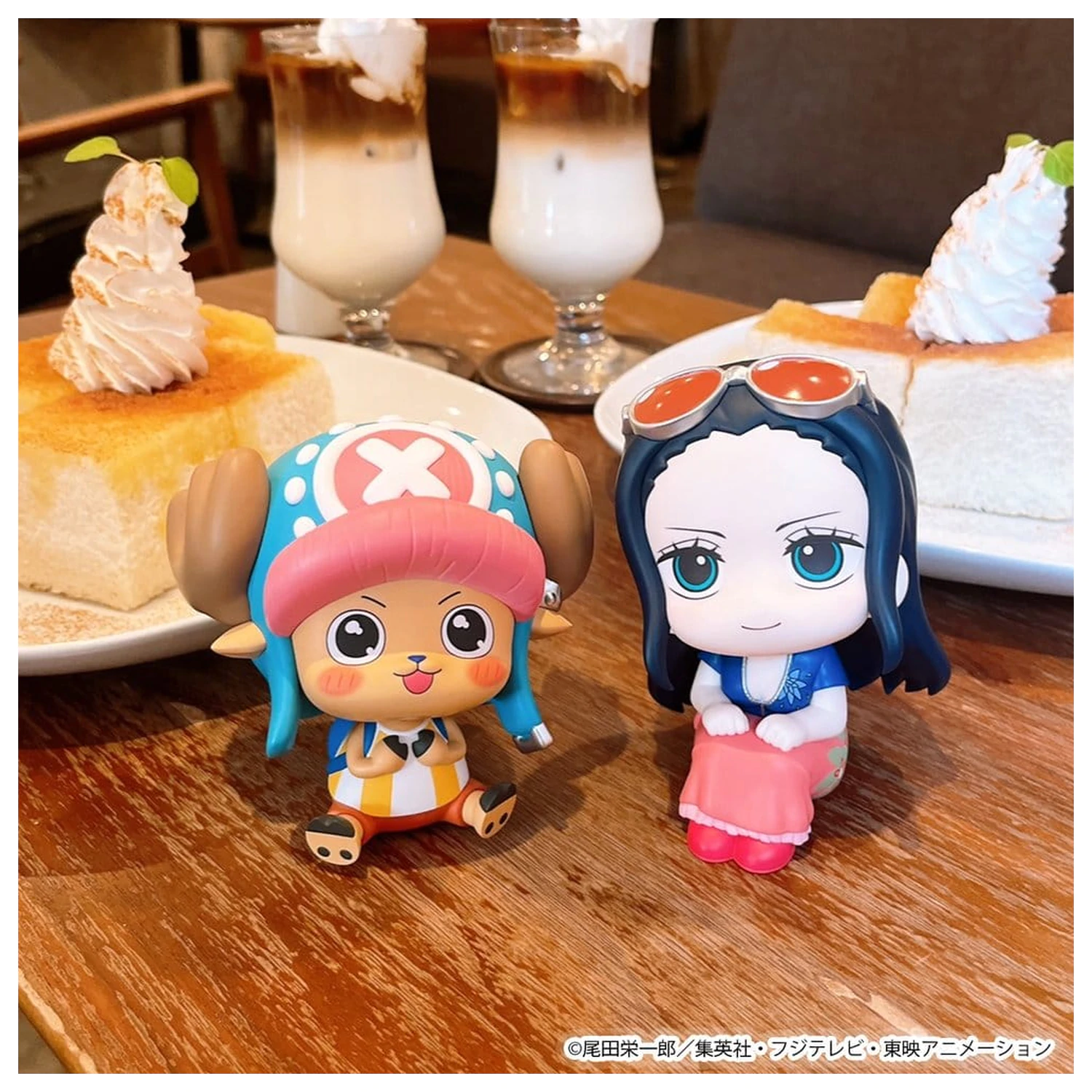 One Piece Lookup PVC figúrky balenie 2 kusy Nico Robin & Tony Tony Chopper Excited Ver. 11 cm (s darčekom) produktová fotografia