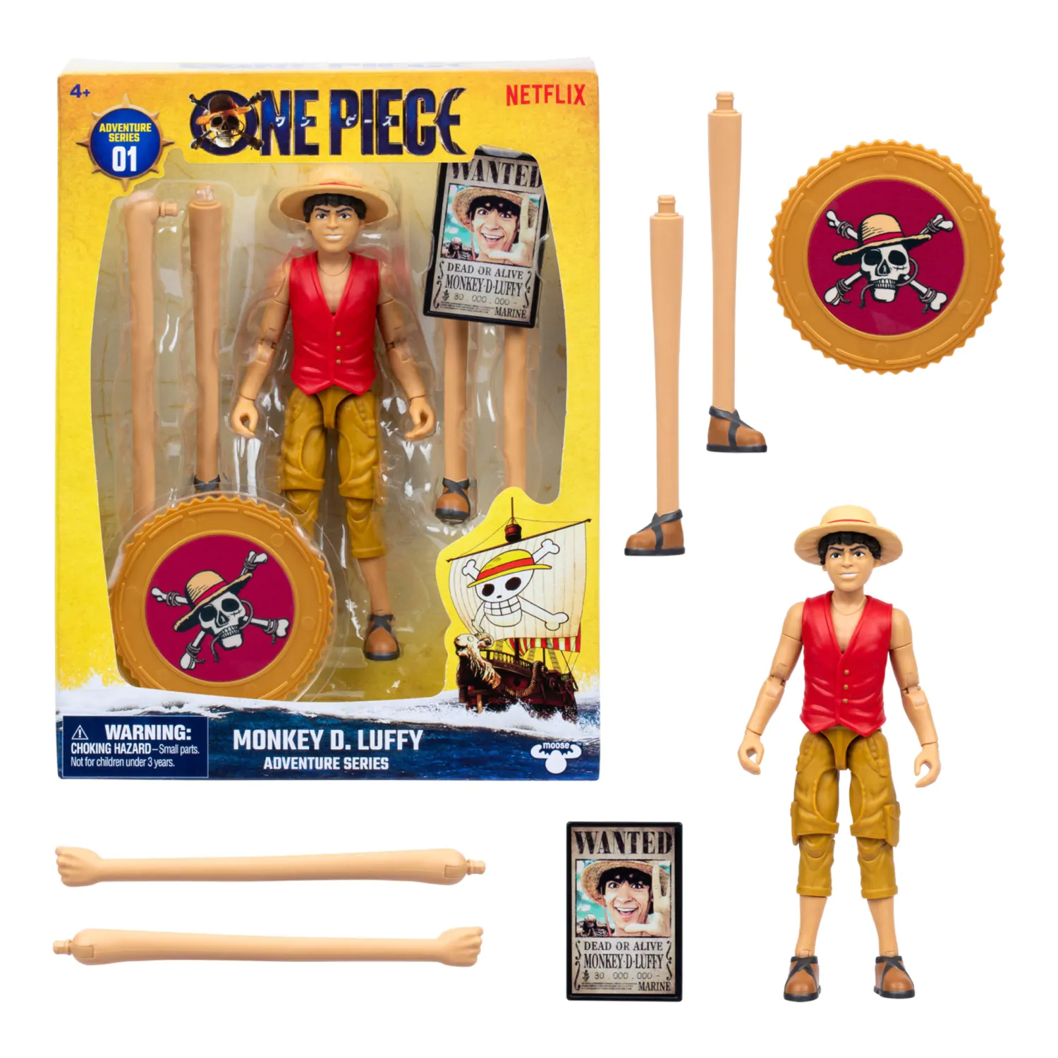 One Piece akčná figúrka Luffy produktová fotografia