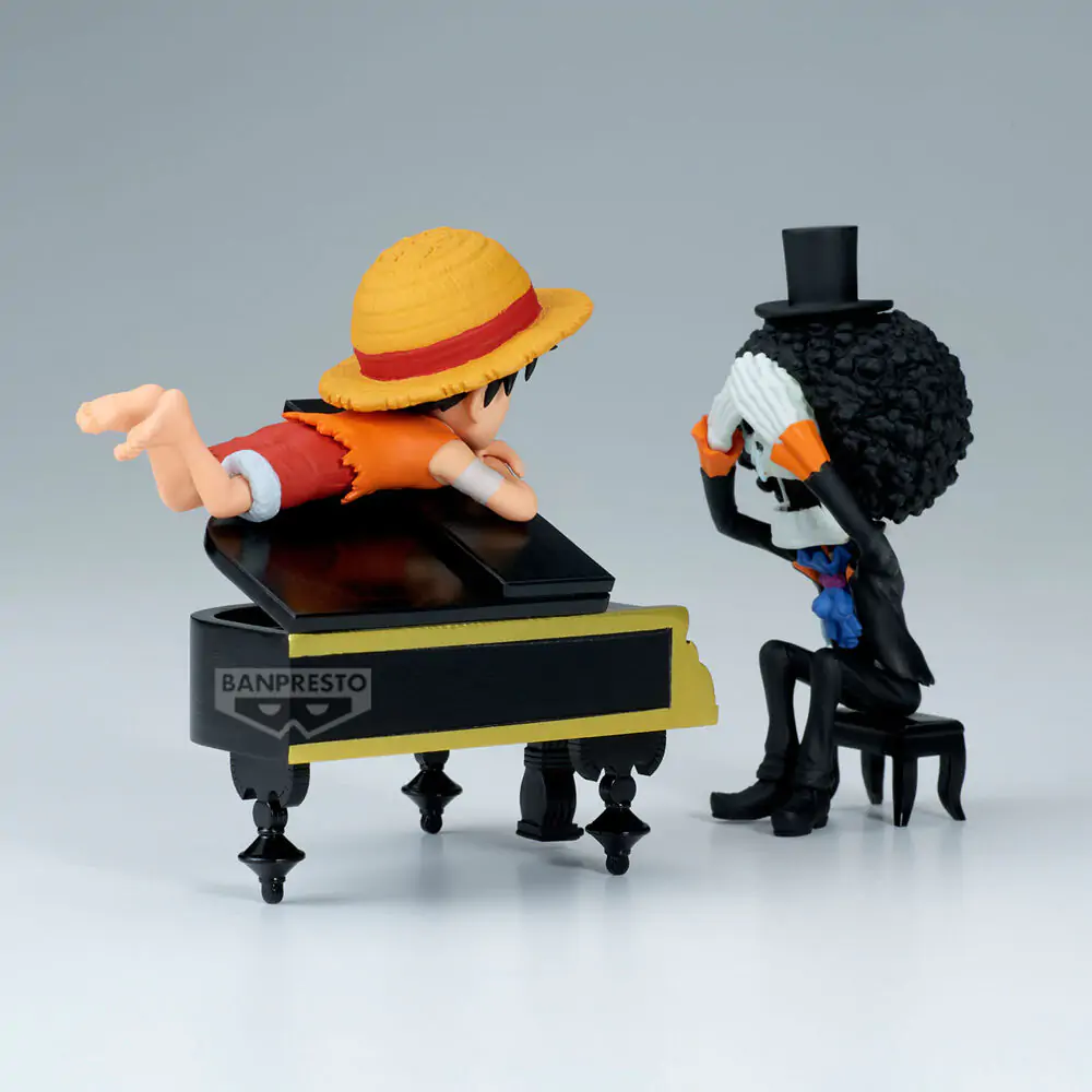 One Piece Luffy & Brook Word Collectable Stories figúrka 8cm produktová fotografia