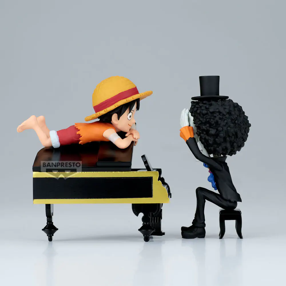 One Piece Luffy & Brook Word Collectable Stories figúrka 8cm produktová fotografia