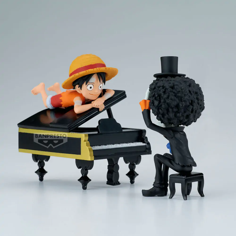 One Piece Luffy & Brook Word Collectable Stories figúrka 8cm produktová fotografia