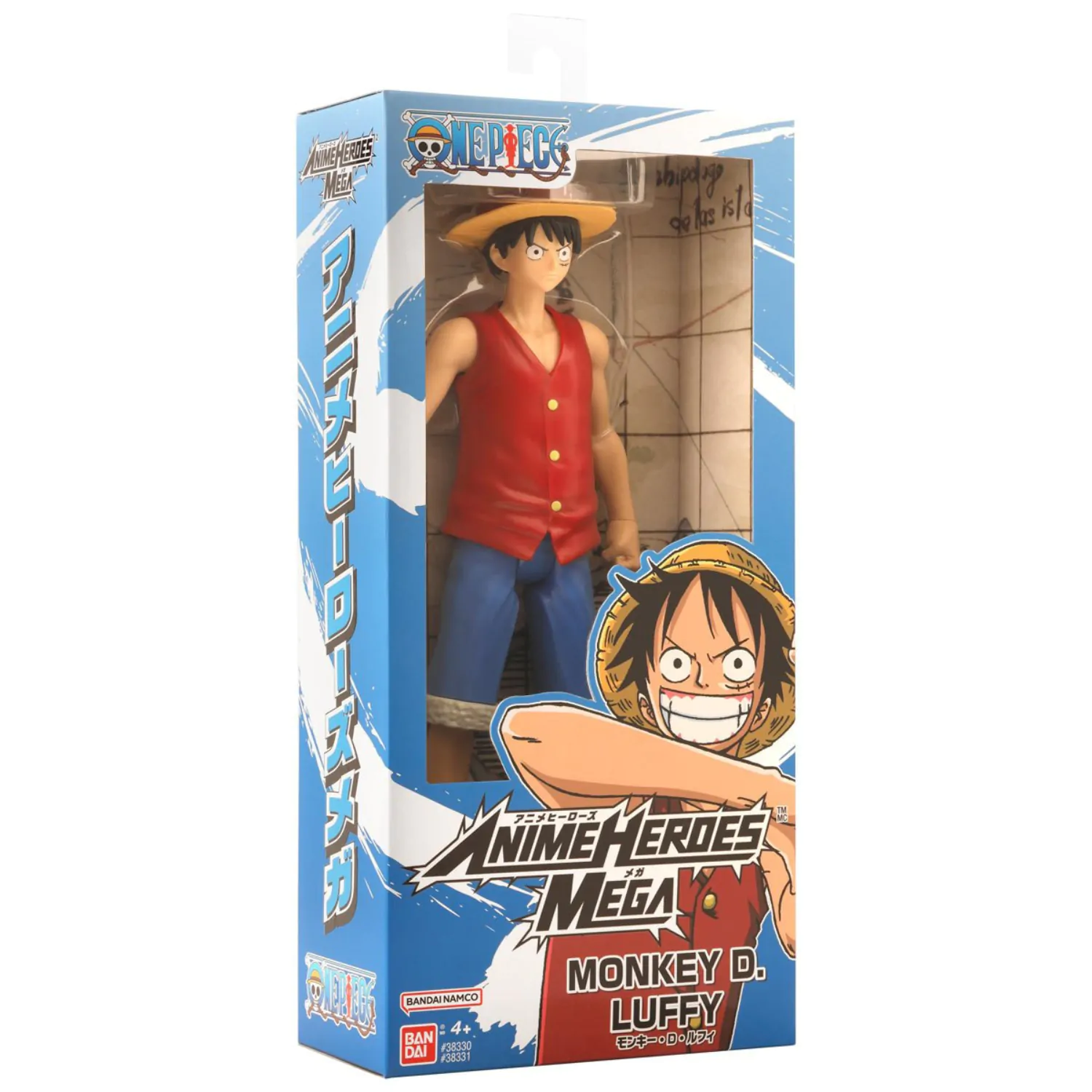ONE PIECE Luffy Anime Heroes Mega figúrka 30cm produktová fotografia
