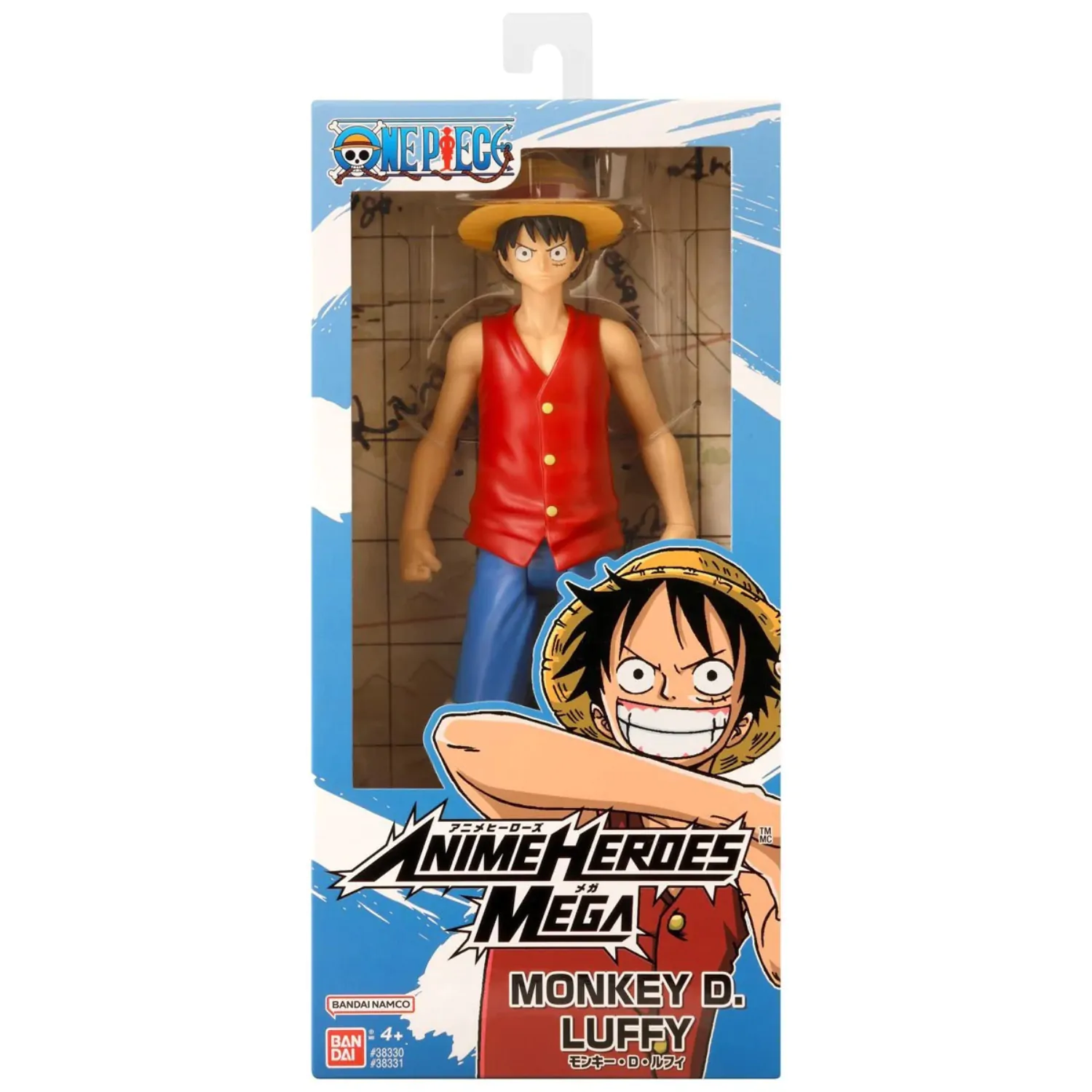 ONE PIECE Luffy Anime Heroes Mega figúrka 30cm produktová fotografia