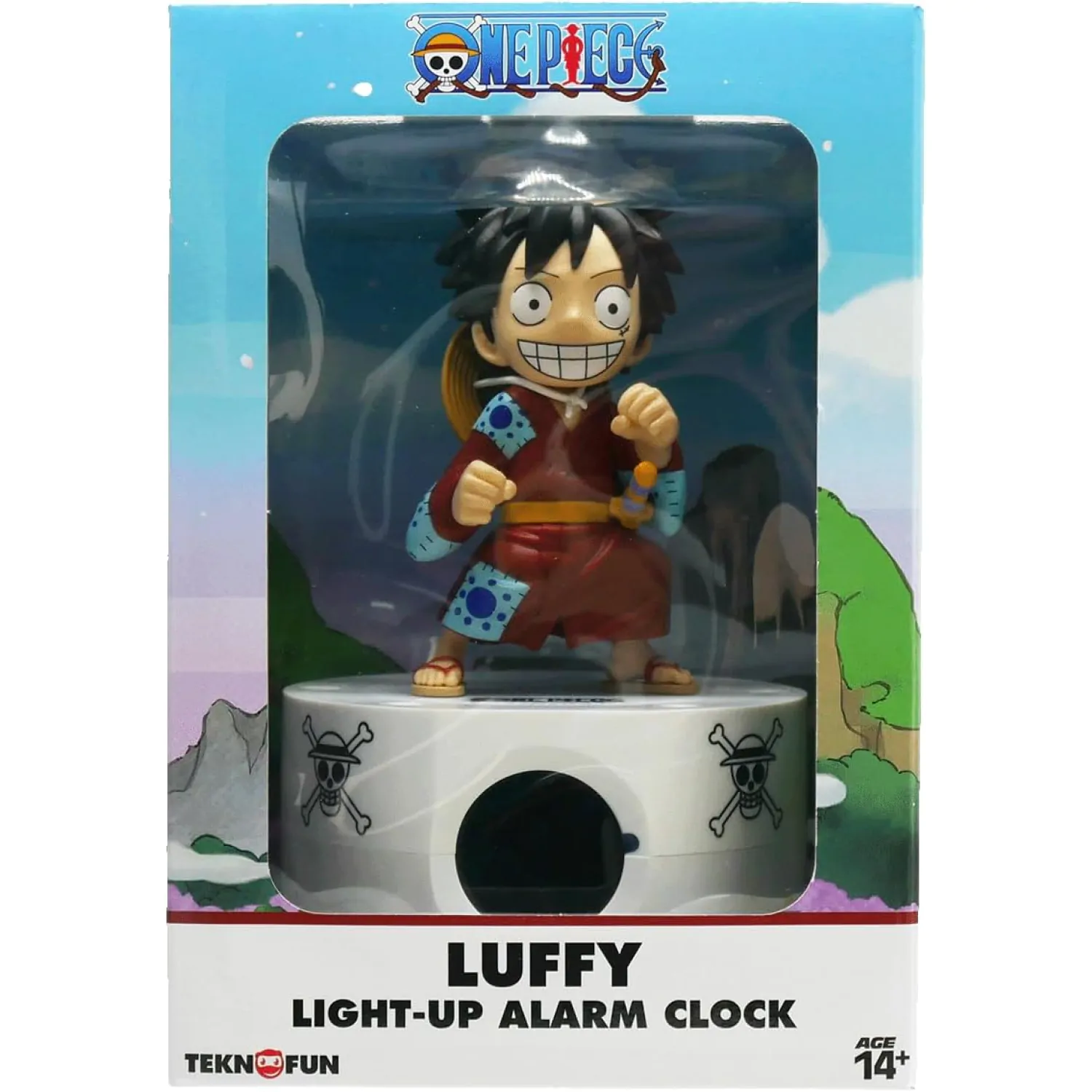 One Piece Budík so Svetlom Luffy 18 cm produktová fotografia