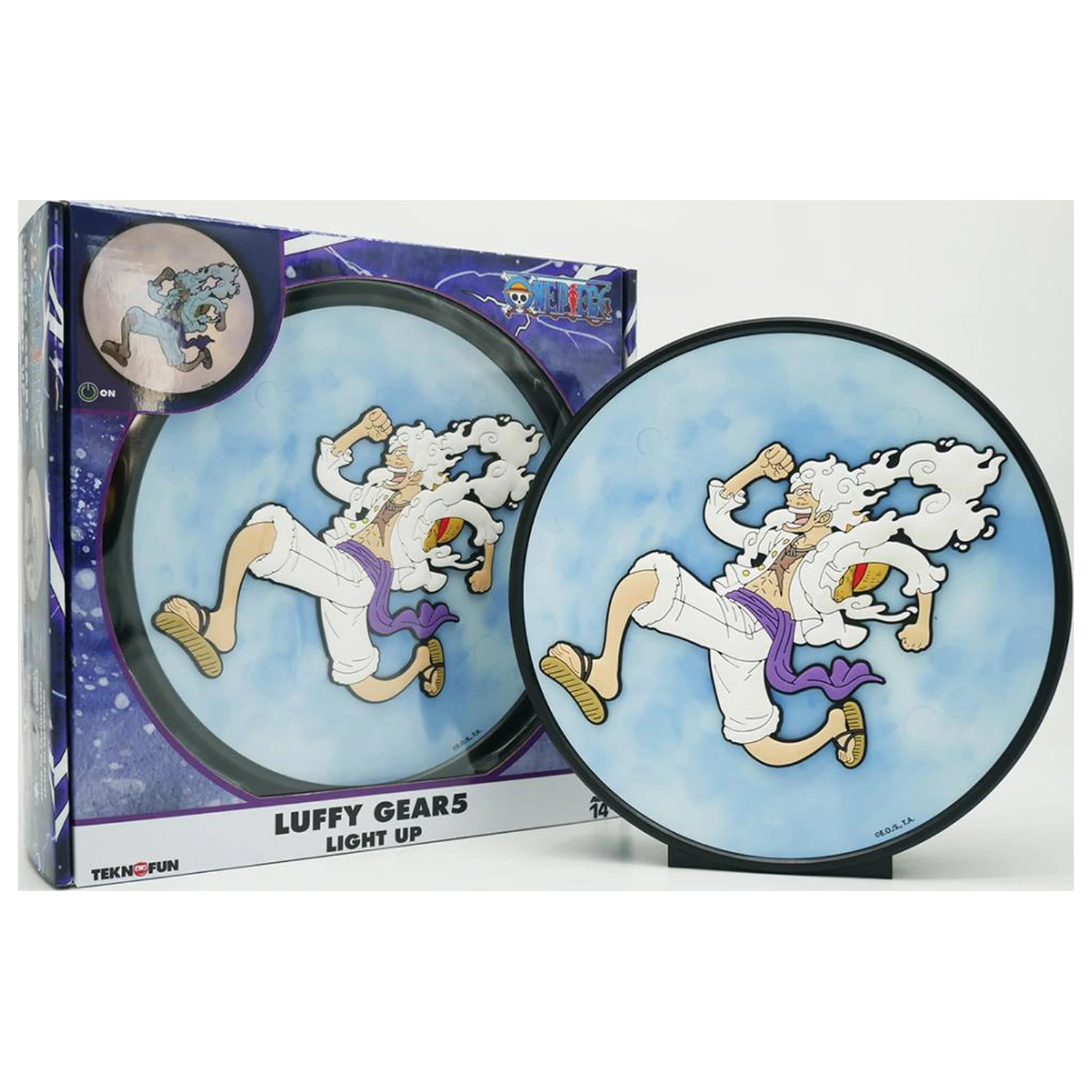 One Piece Luffy Gear 5 lampa produktová fotografia