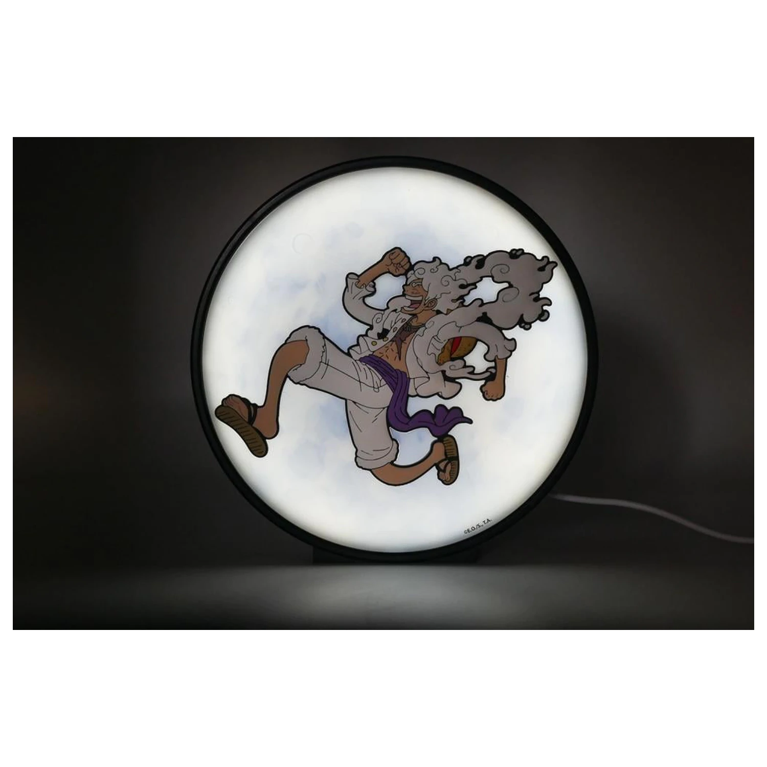 One Piece Luffy Gear 5 lampa produktová fotografia