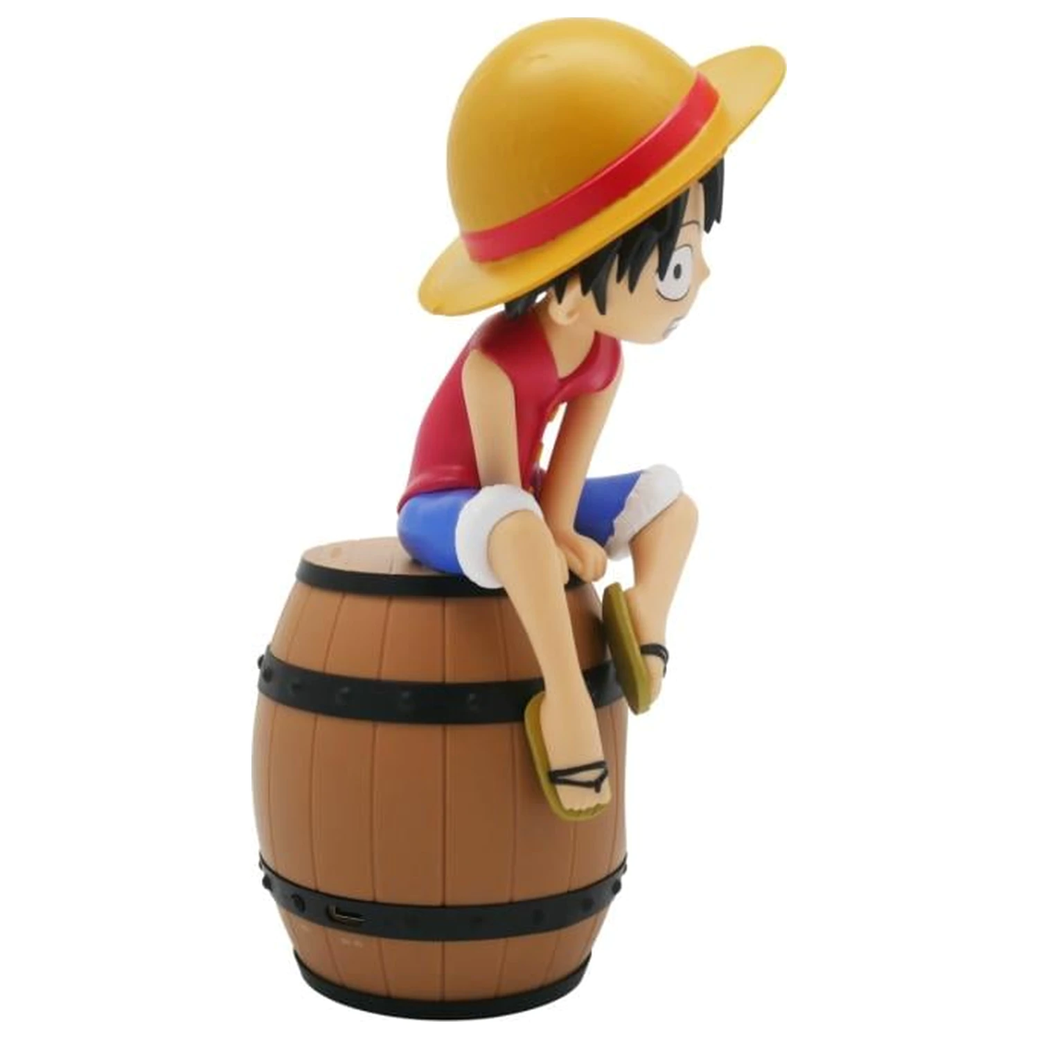 ONE PIECE Luffy na sude LED svietiaci budík 28 cm produktová fotografia