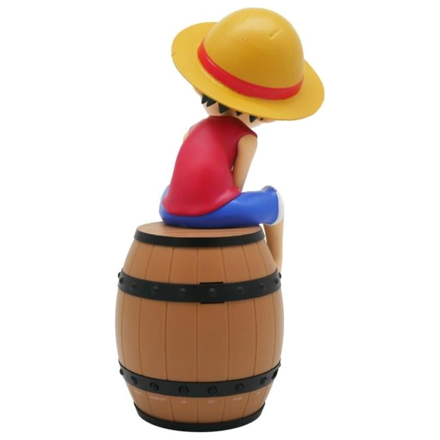 ONE PIECE Luffy na sude LED svietiaci budík 28 cm produktová fotografia