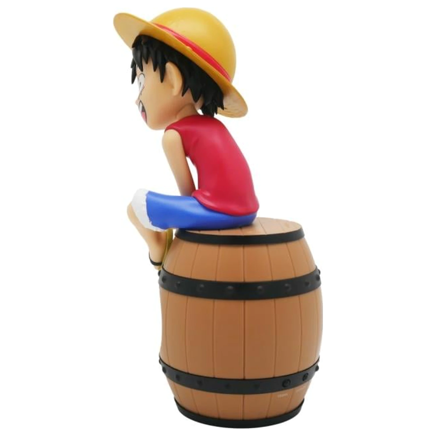 ONE PIECE Luffy na sude LED svietiaci budík 28 cm produktová fotografia