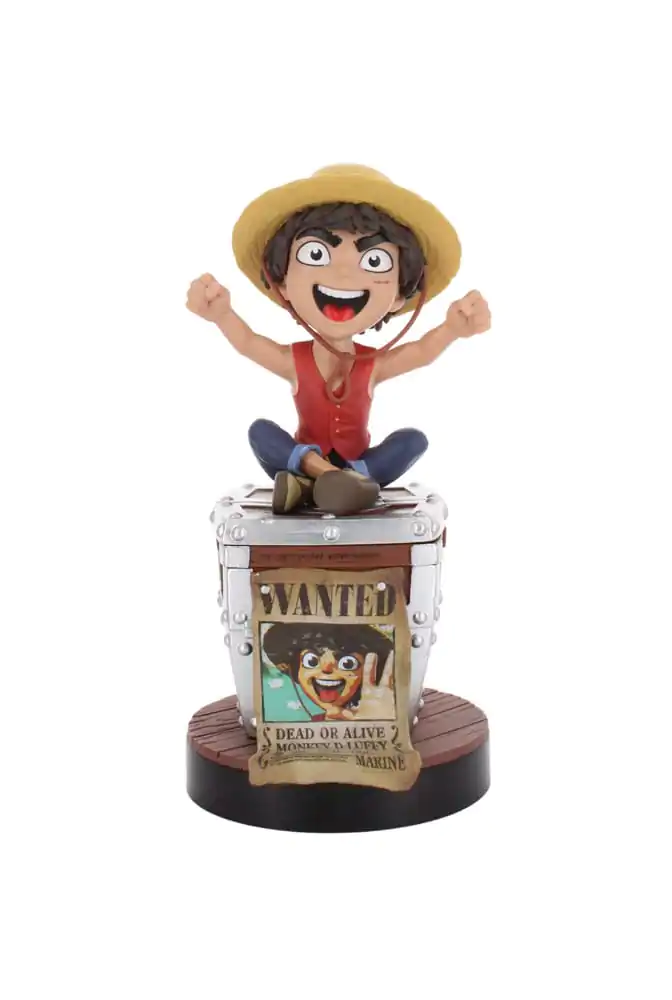 One Piece Cable Guys Figúrka Luffy Wanted Poster 21 cm termékfotó