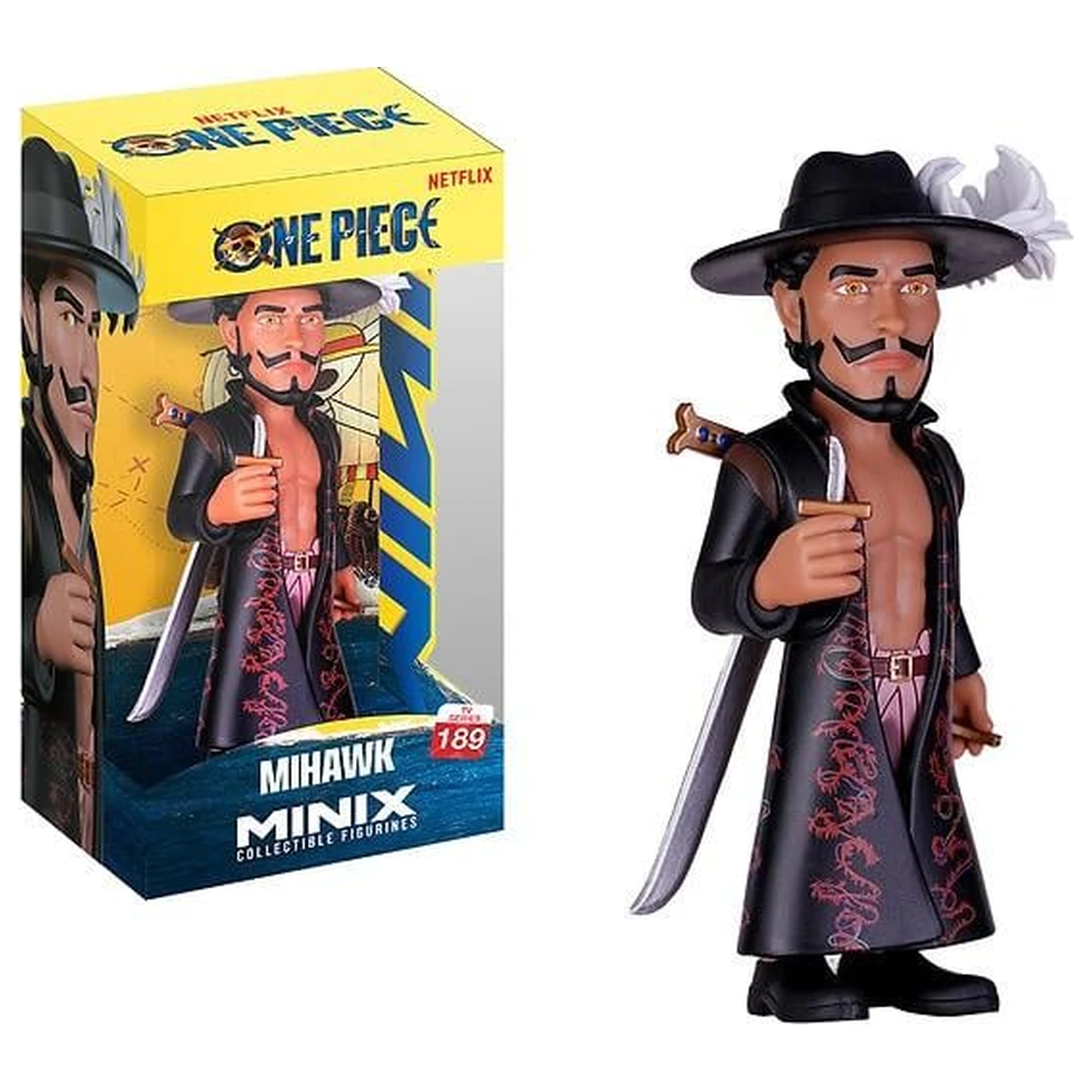 One Piece Mihawk Figúrka Minix 12 cm produktová fotografia