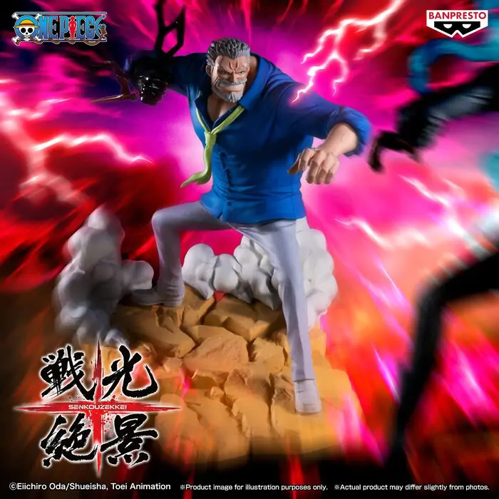 One Piece Monkey D.Garp figúrka 19cm produktová fotografia
