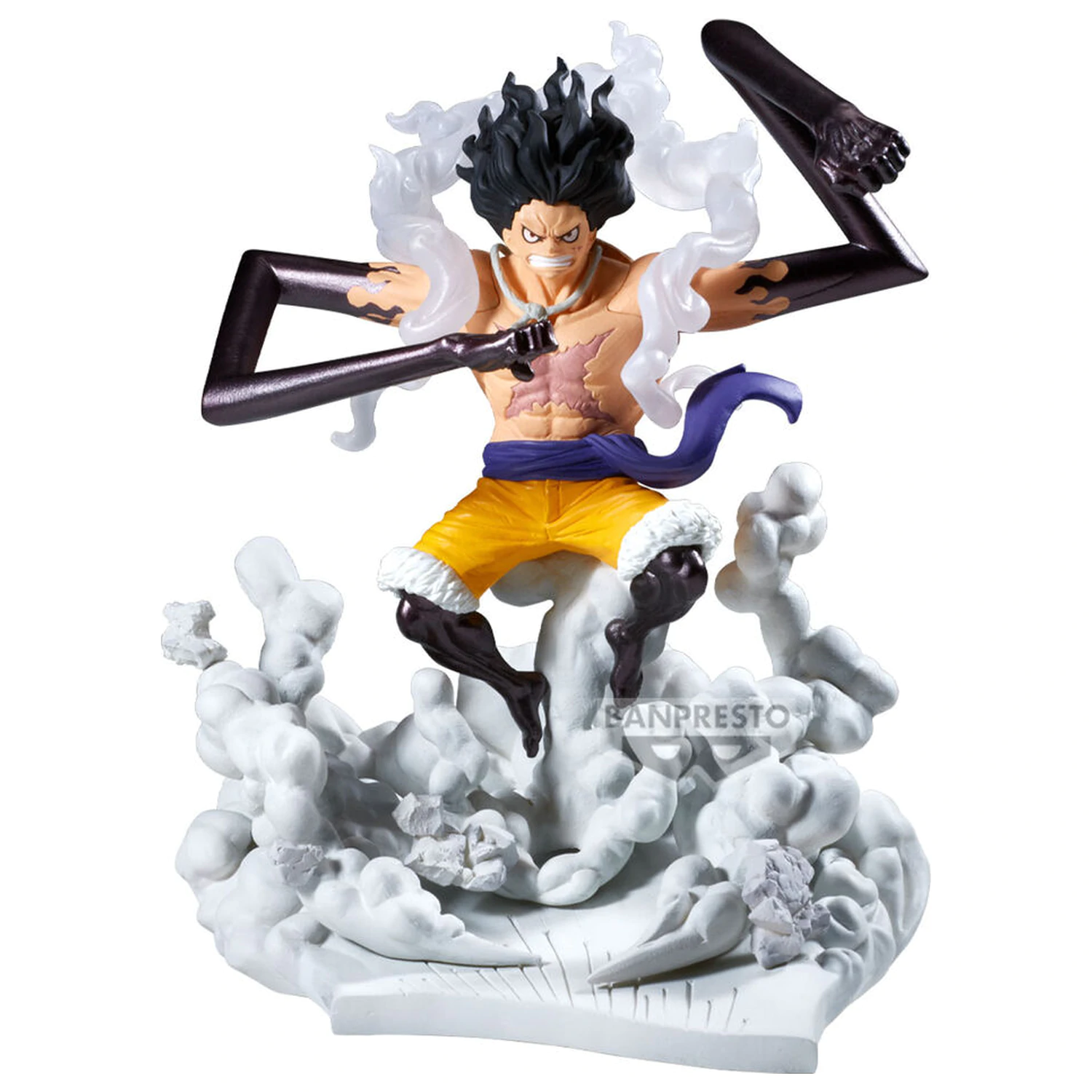 One Piece Monkey D Luffy Gear 4 Senkokkei figúrka 15cm produktová fotografia