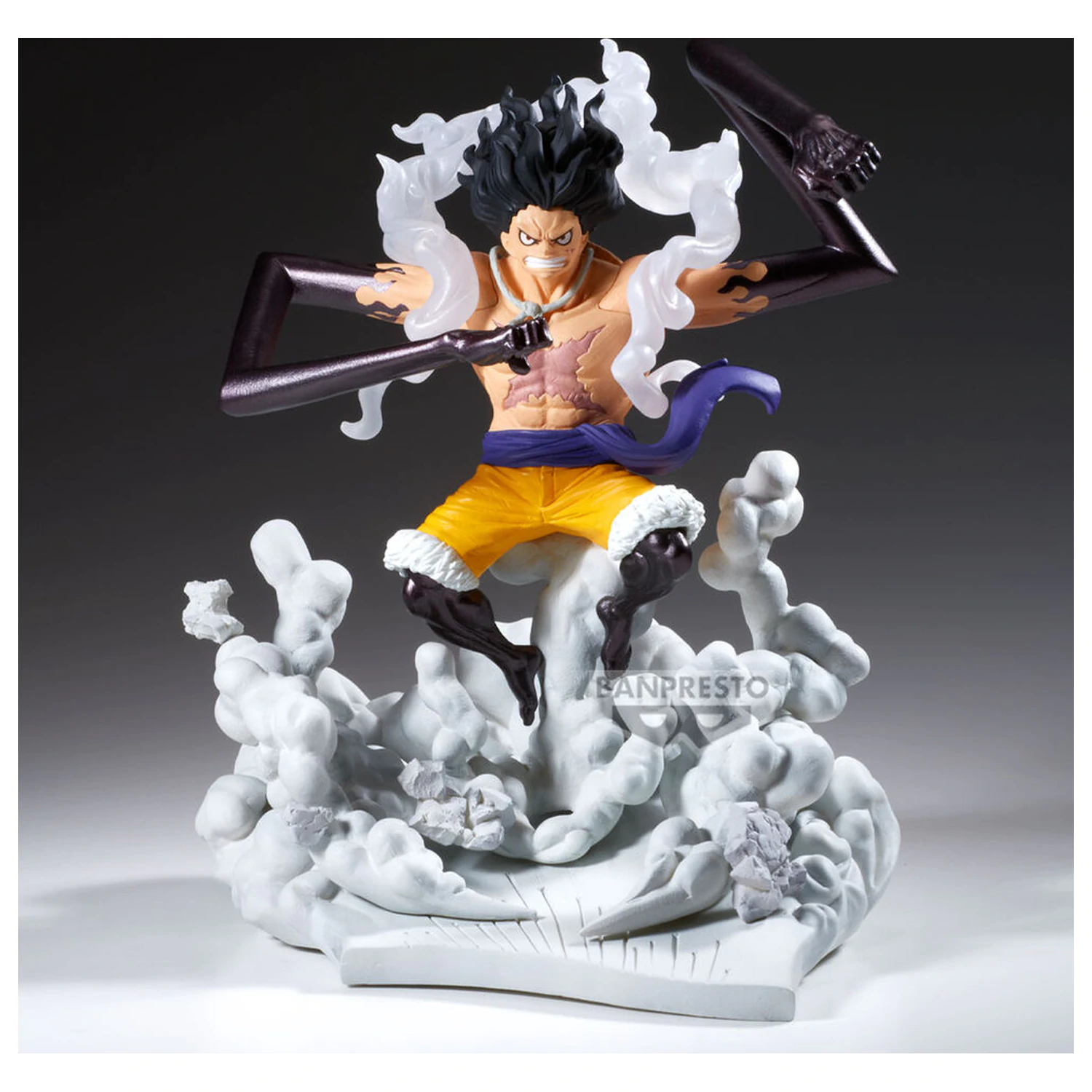 One Piece Monkey D Luffy Gear 4 Senkokkei figúrka 15cm produktová fotografia