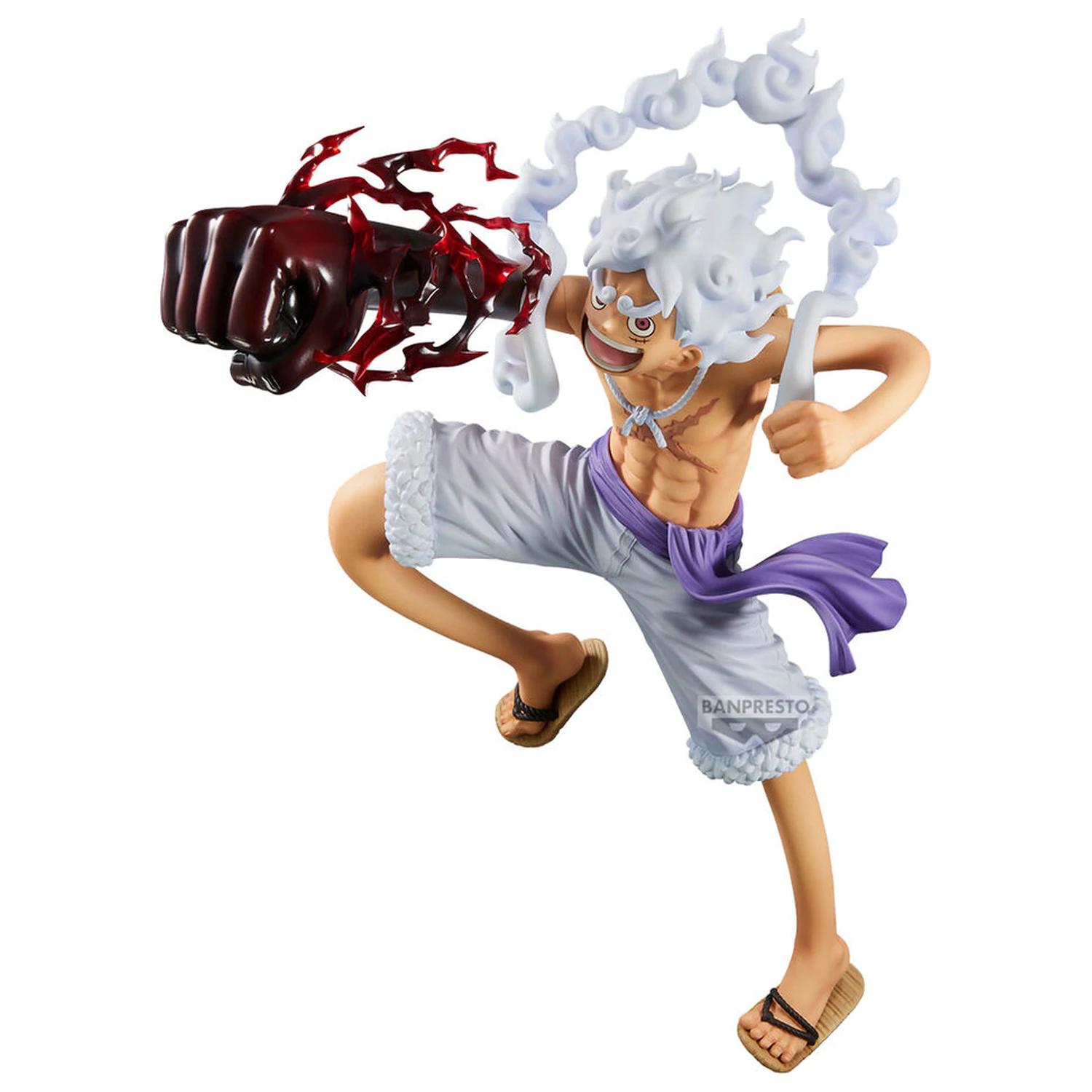 One Piece Monkey D Luffy Grandista Gear5 figúrka produktová fotografia