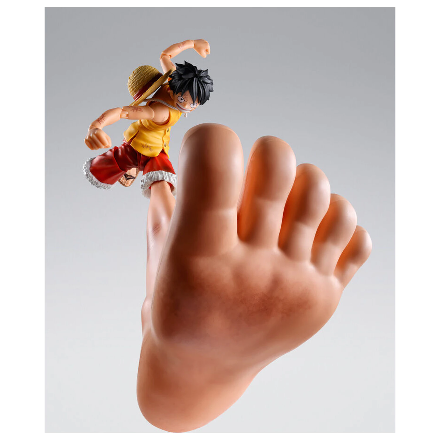 One Piece Monkey D. Luffy Marineford Gea Three S.H. Figuarts sada voliteľných dielov produktová fotografia