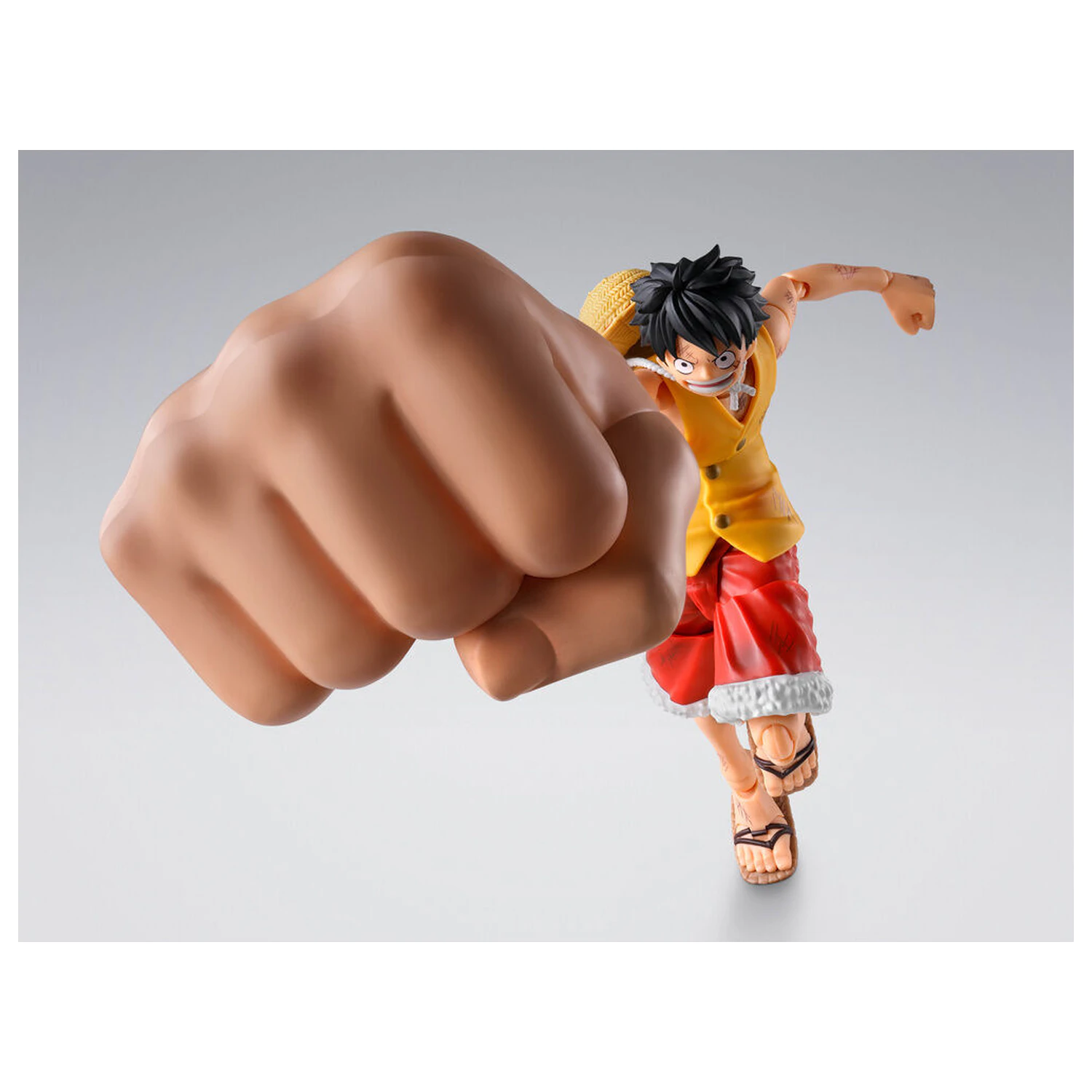 One Piece Monkey D. Luffy Marineford Gea Three S.H. Figuarts sada voliteľných dielov produktová fotografia